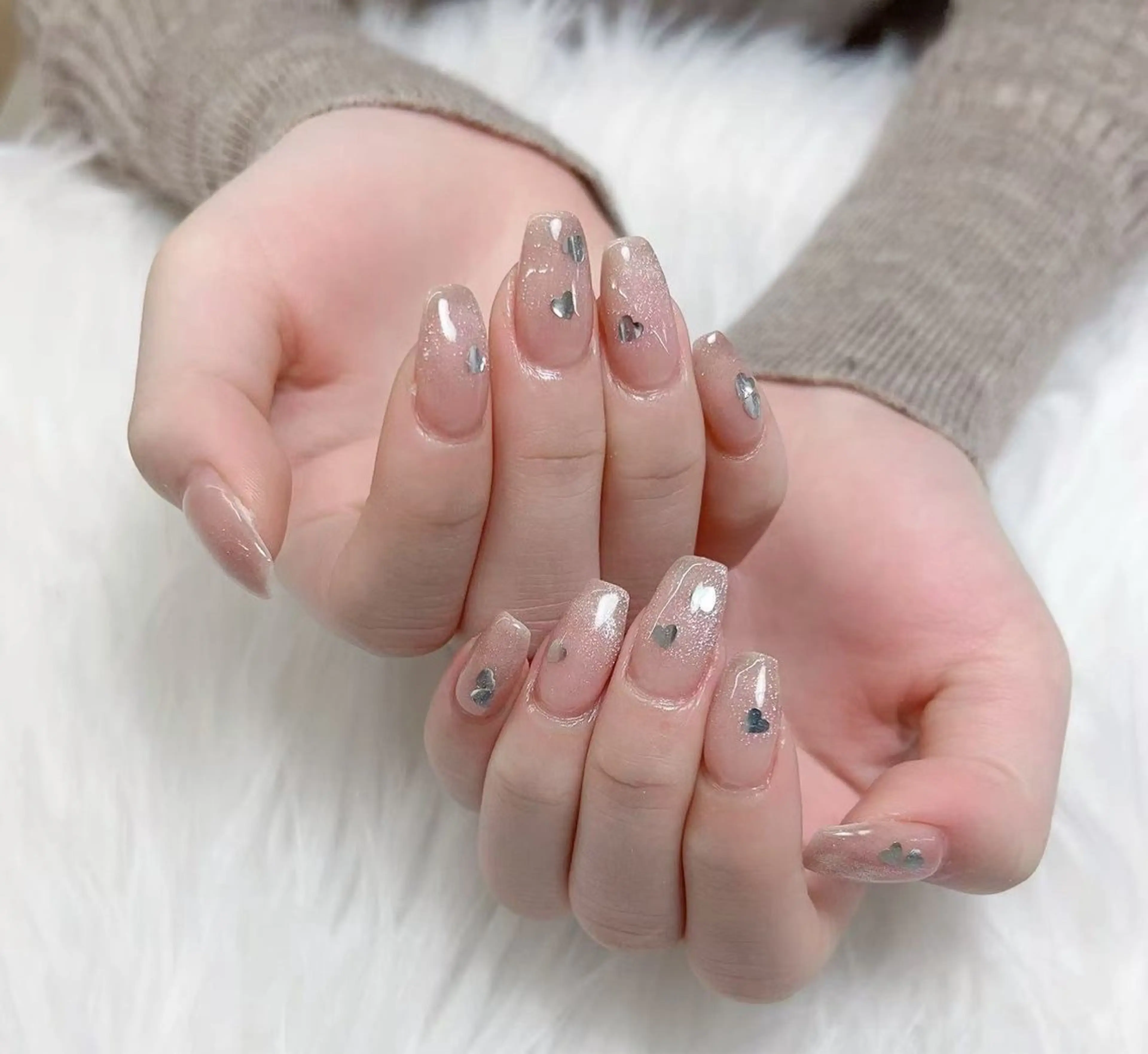 ネイル アートネイル チークネイル 長さ出し フラワーネイル フットネイル な なのネイルデザイン