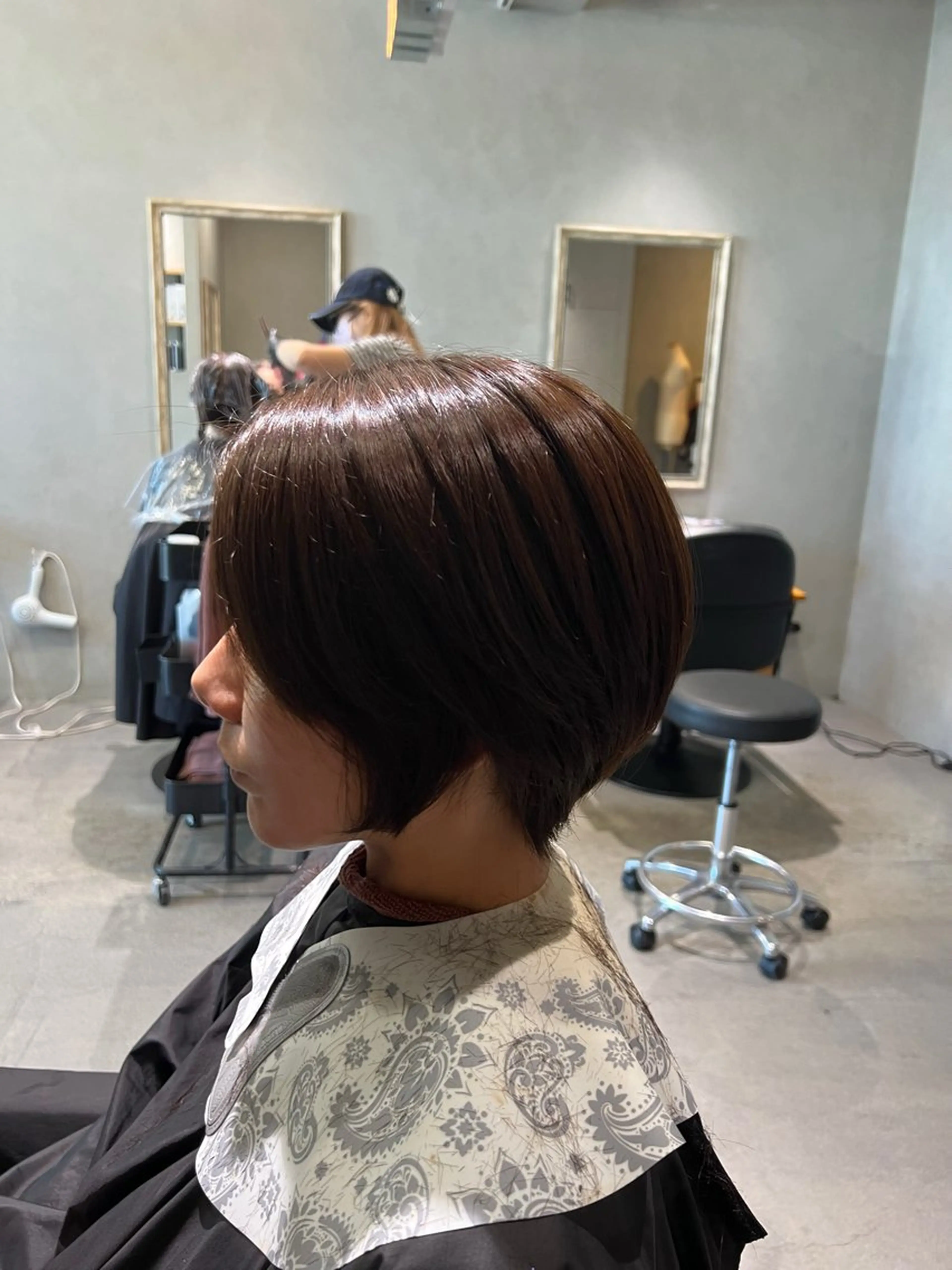 ショート 似合わせカット ショートヘア 小顔カット カット ヘアカラー morrow by suntown所属・💙AKANE ハイトーン特化💙のヘアスタイル