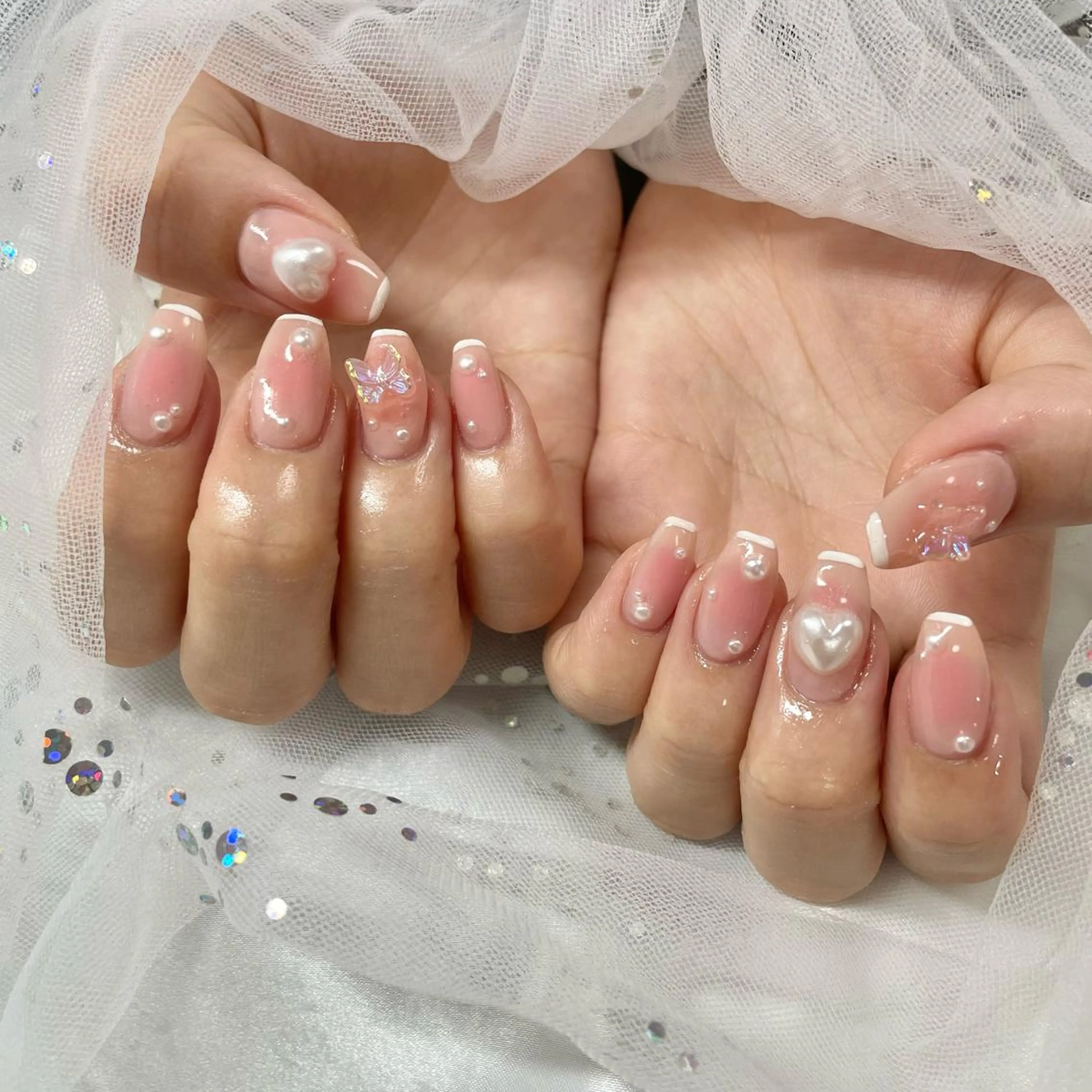 ネイル チークネイル 🎀AYAKO 🎀中韓ネイルのネイルデザイン