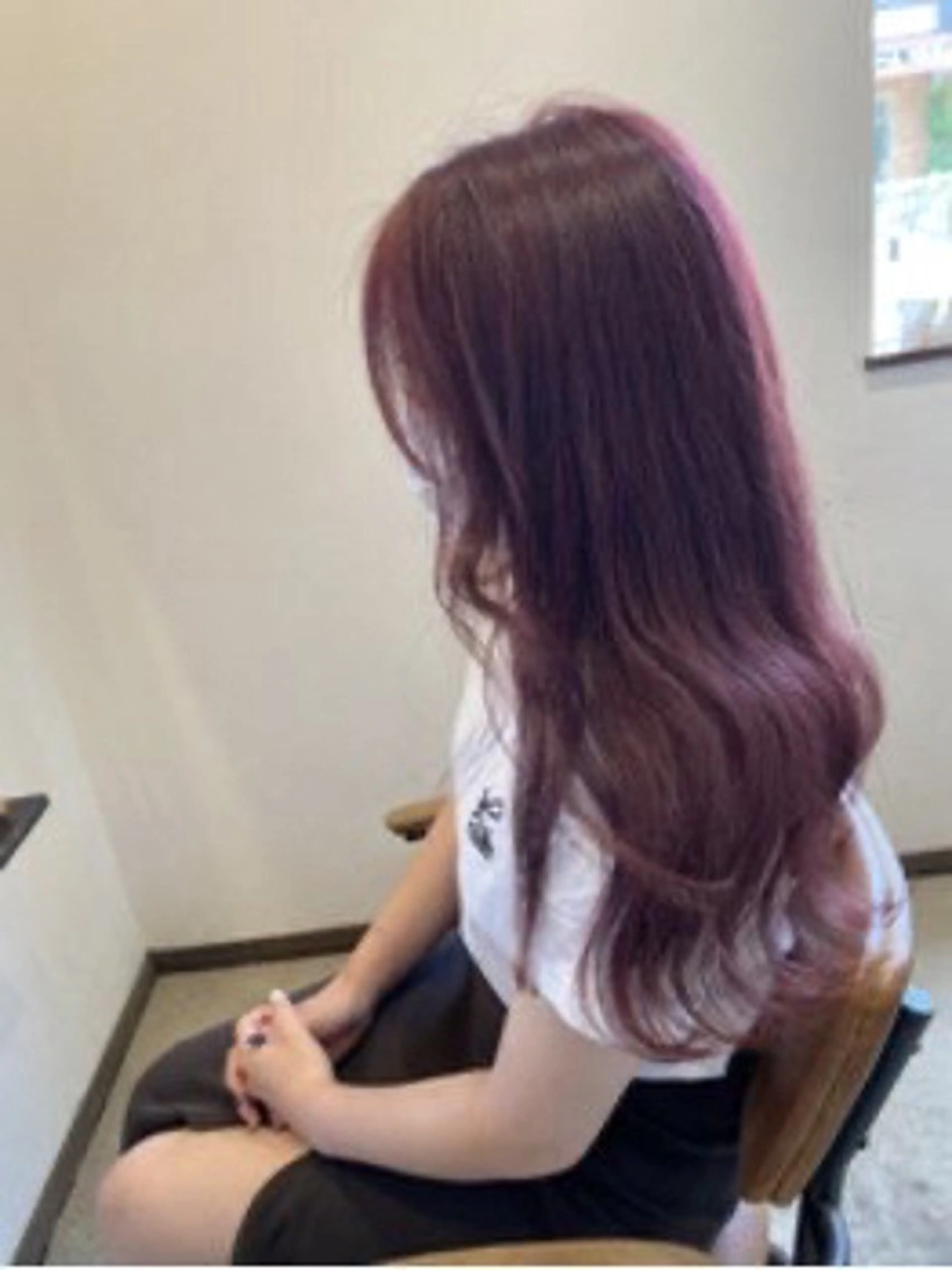 ロング ヘアカラー mue by ameiro所属・豊中カットモデル🎀 kaedeのヘアスタイル