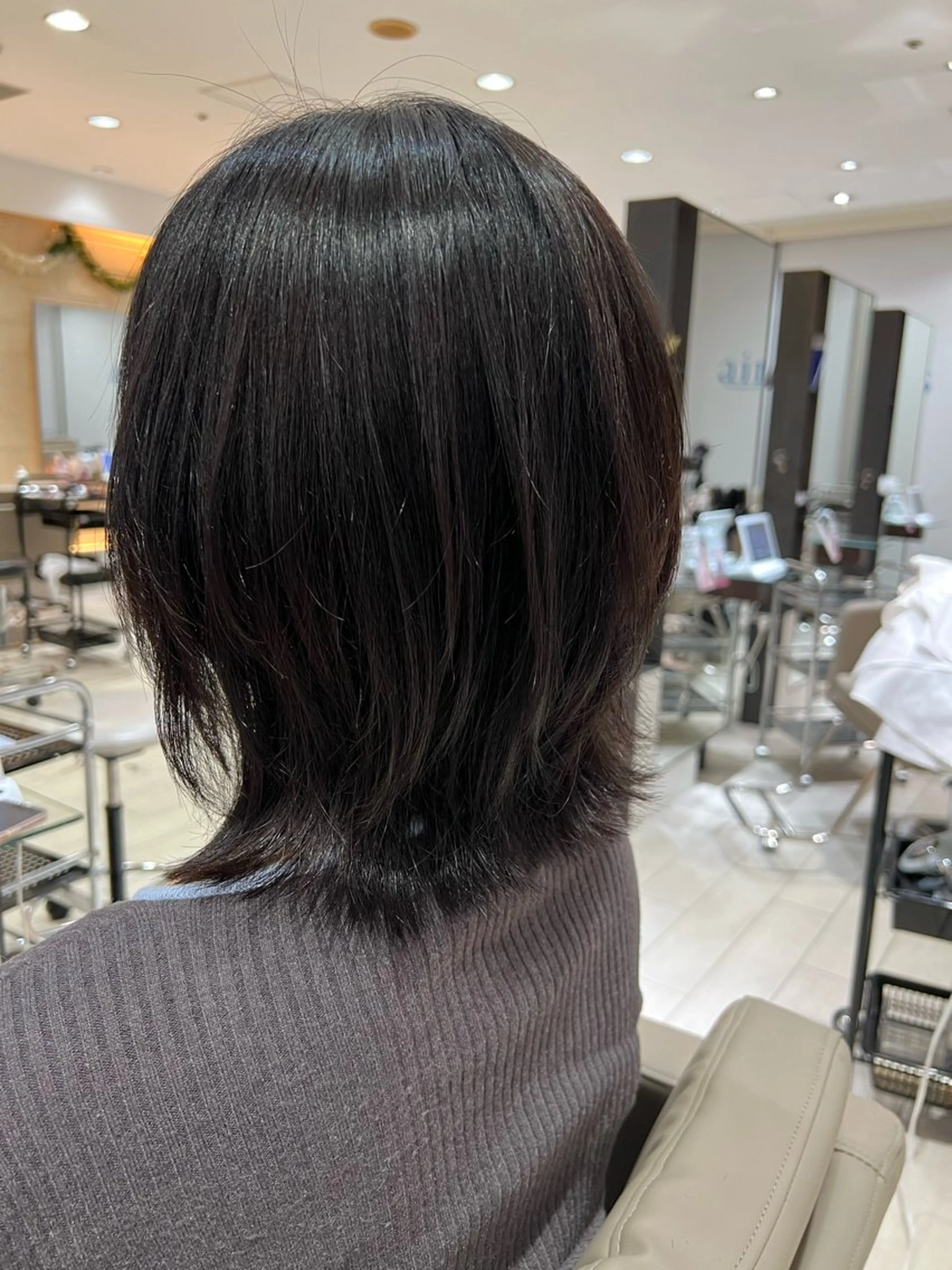 ミディアム レイヤーカット /根本剛史のヘアスタイル