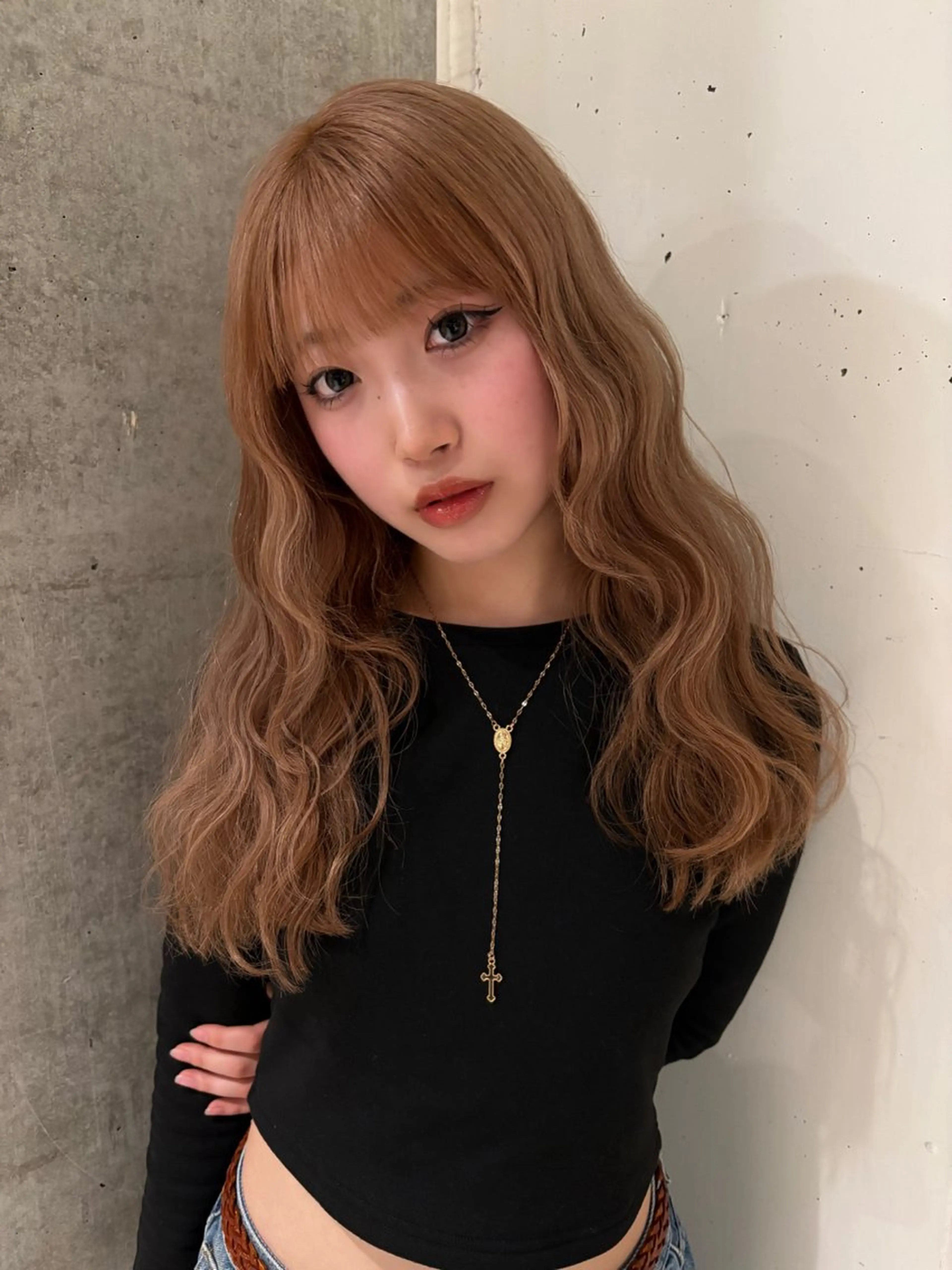 ロング ヘアカラー nonoka/ ブリーチ/モニカのヘアスタイル