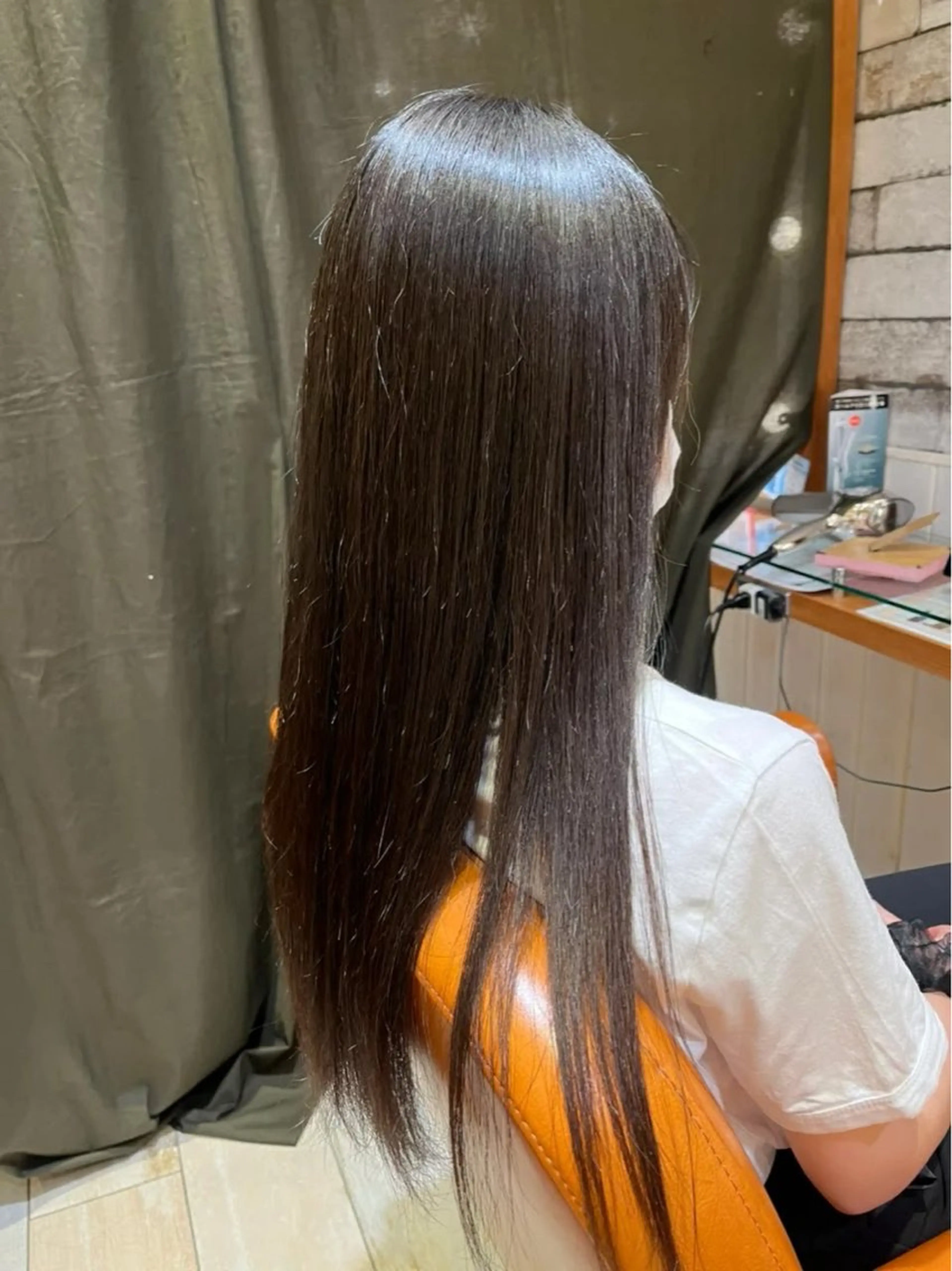 ロング カラー ヘアカラー トリートメント ななる 👀モデル大募集中!のヘアスタイル