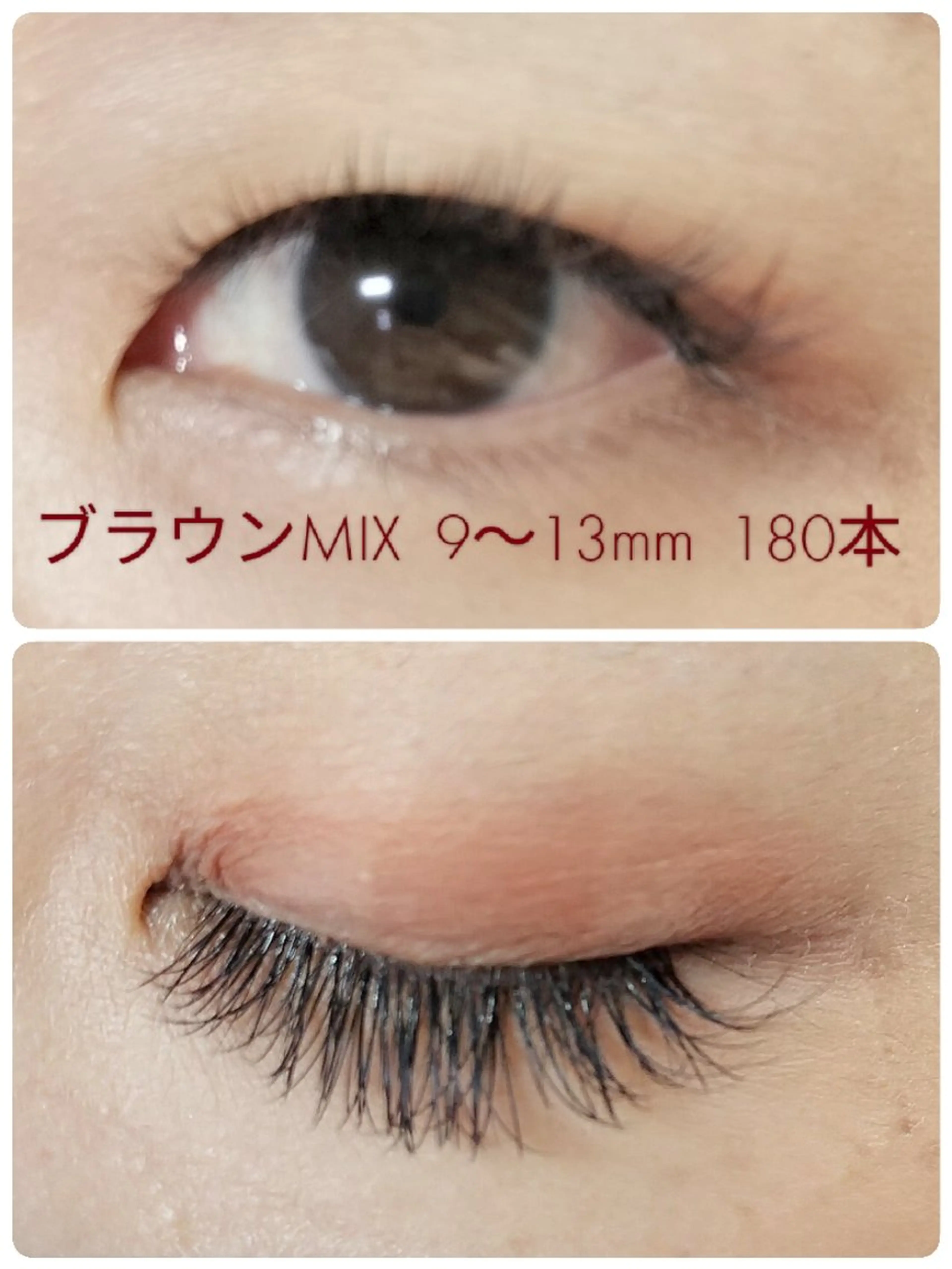 マツエク・マツパ arms lash 白井のマツエク・マツパデザイン