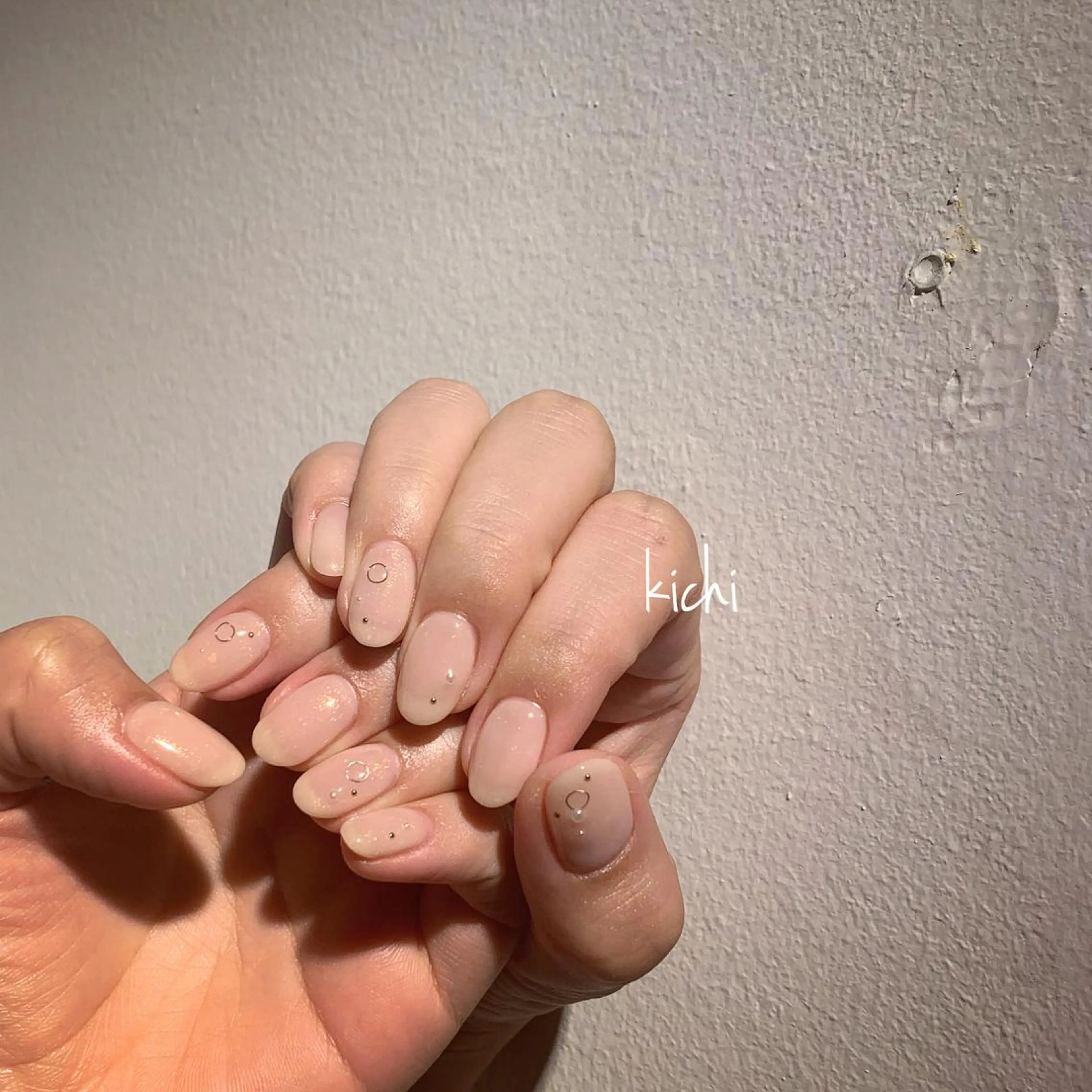 ネイル ハンドネイル フットネイル kichi･:* みじゅのネイルデザイン
