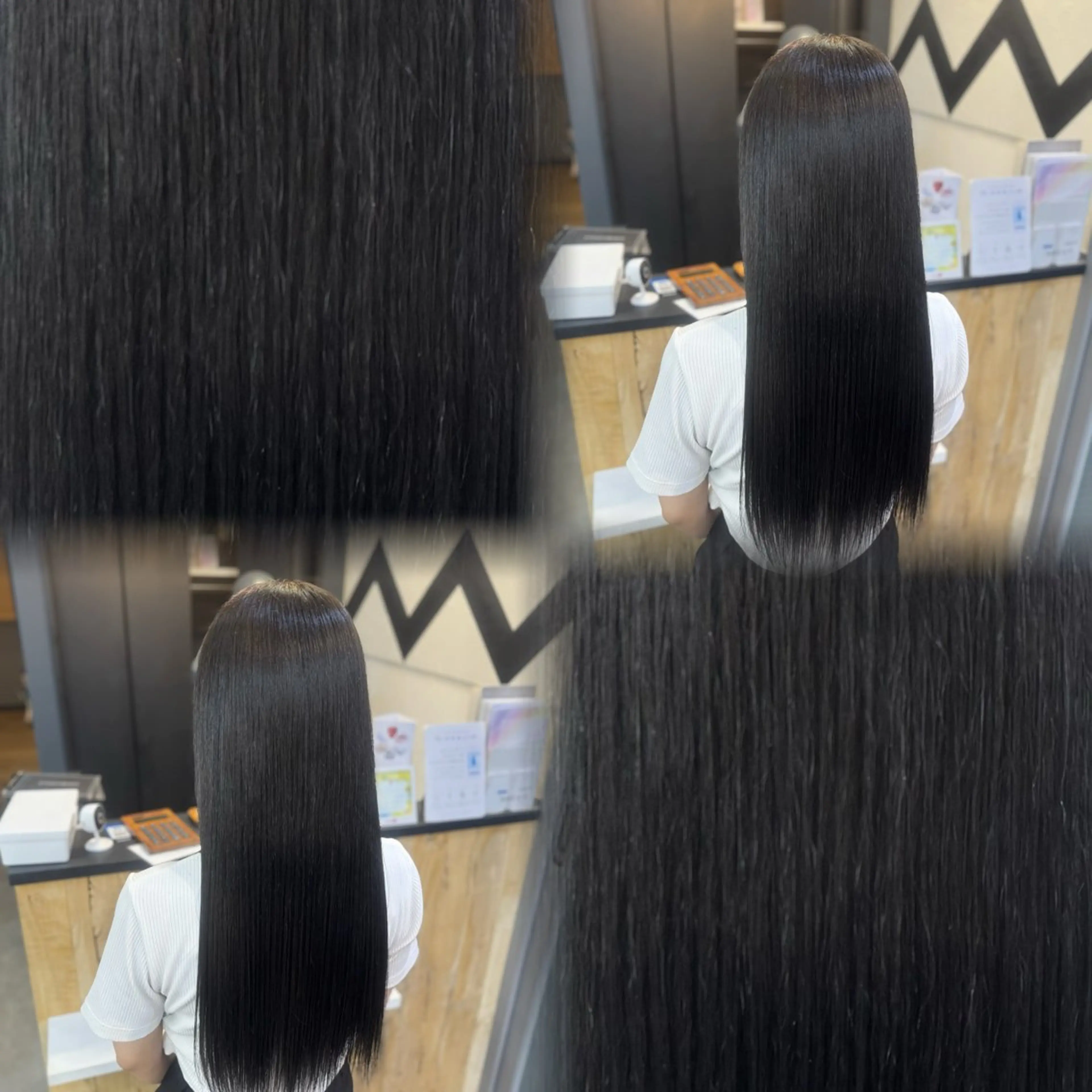 ロング カラー ヘアカラー トリートメント 髙橋 李里亜のヘアスタイル