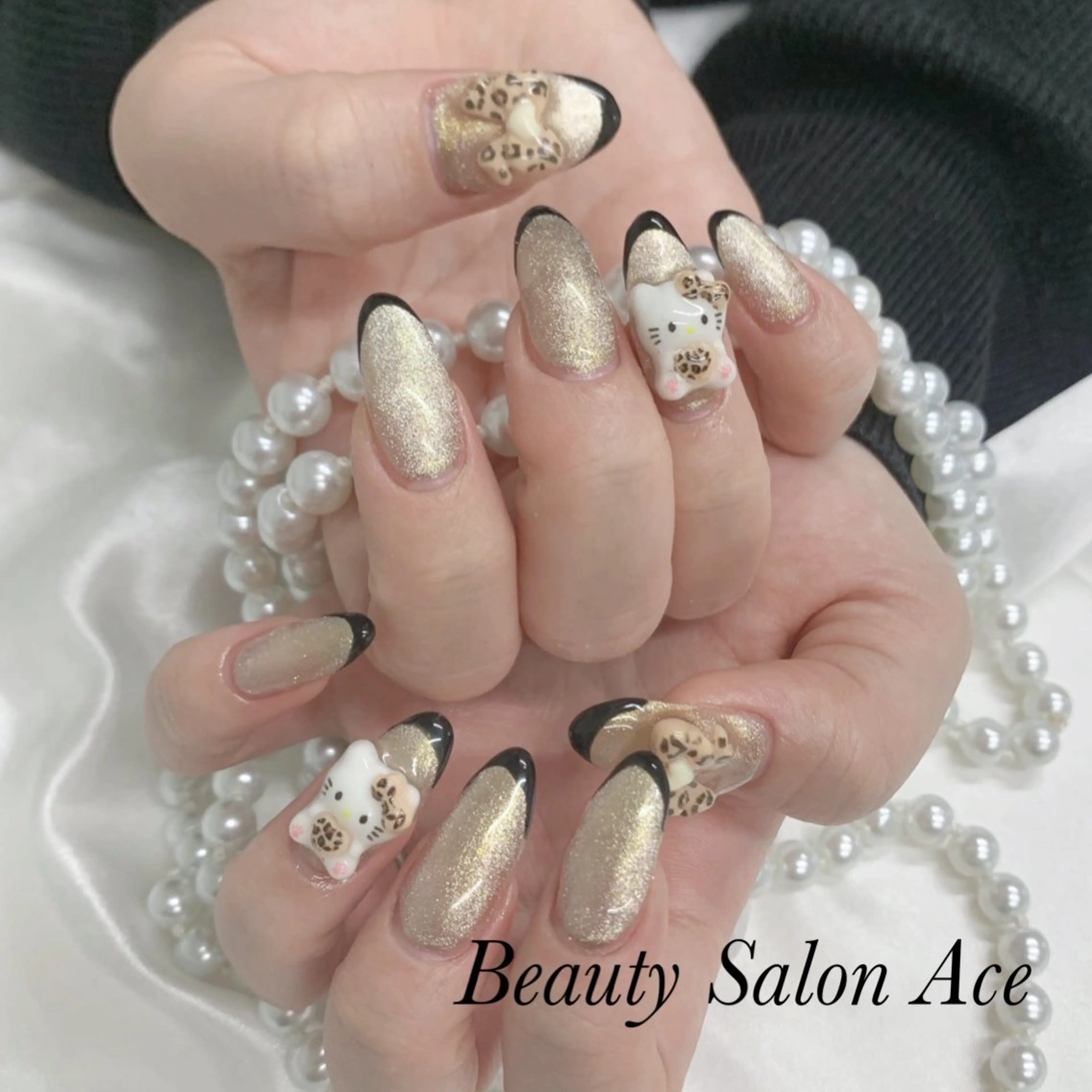 ネイル ハンドネイル ハンドケア Beauty Salon Ace（ネイルサロン　エース）所属・池袋フィルイン Ace♡長さだしのネイルデザイン