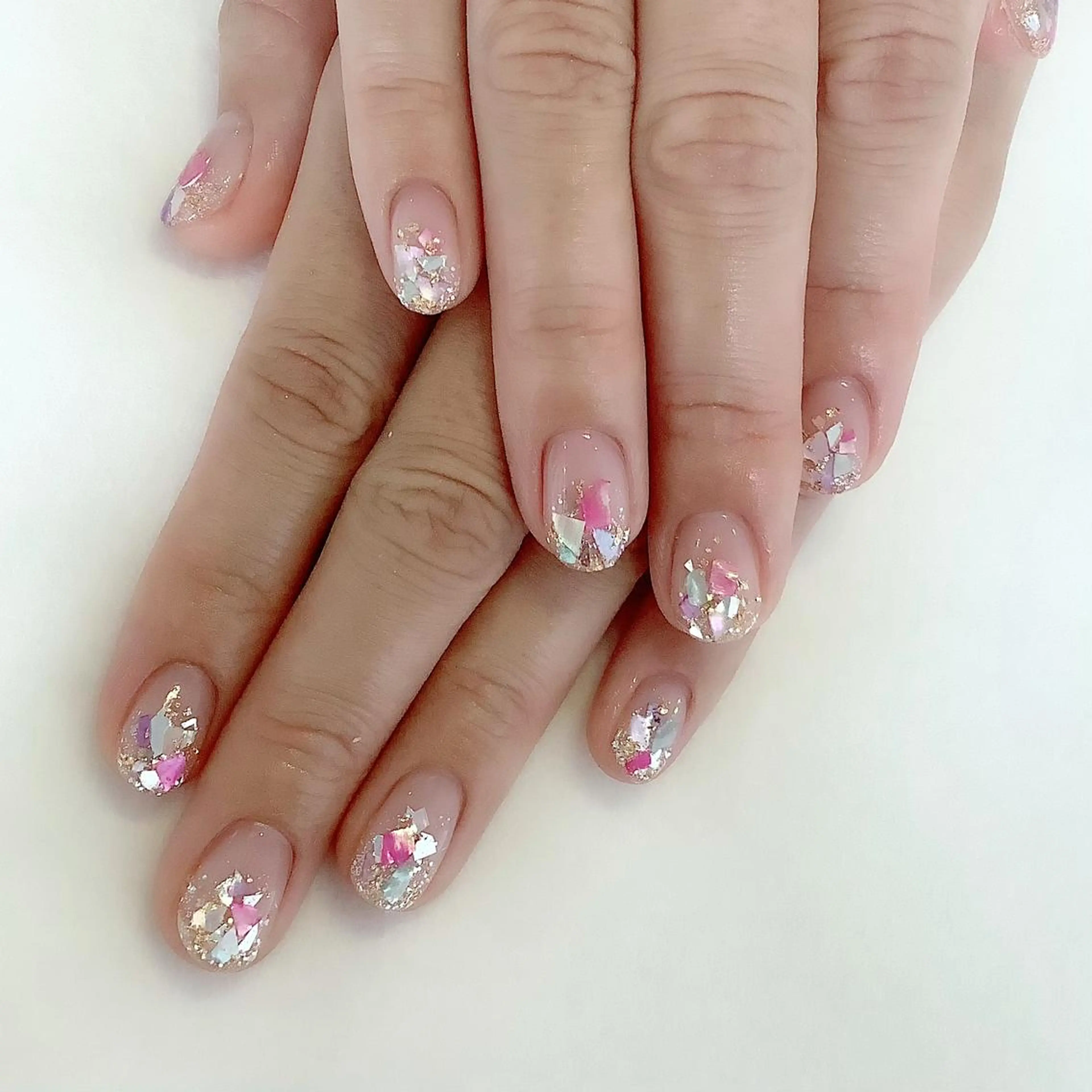 ネイル ハンドネイル 💎🐰 saki. m 🐰💎のネイルデザイン