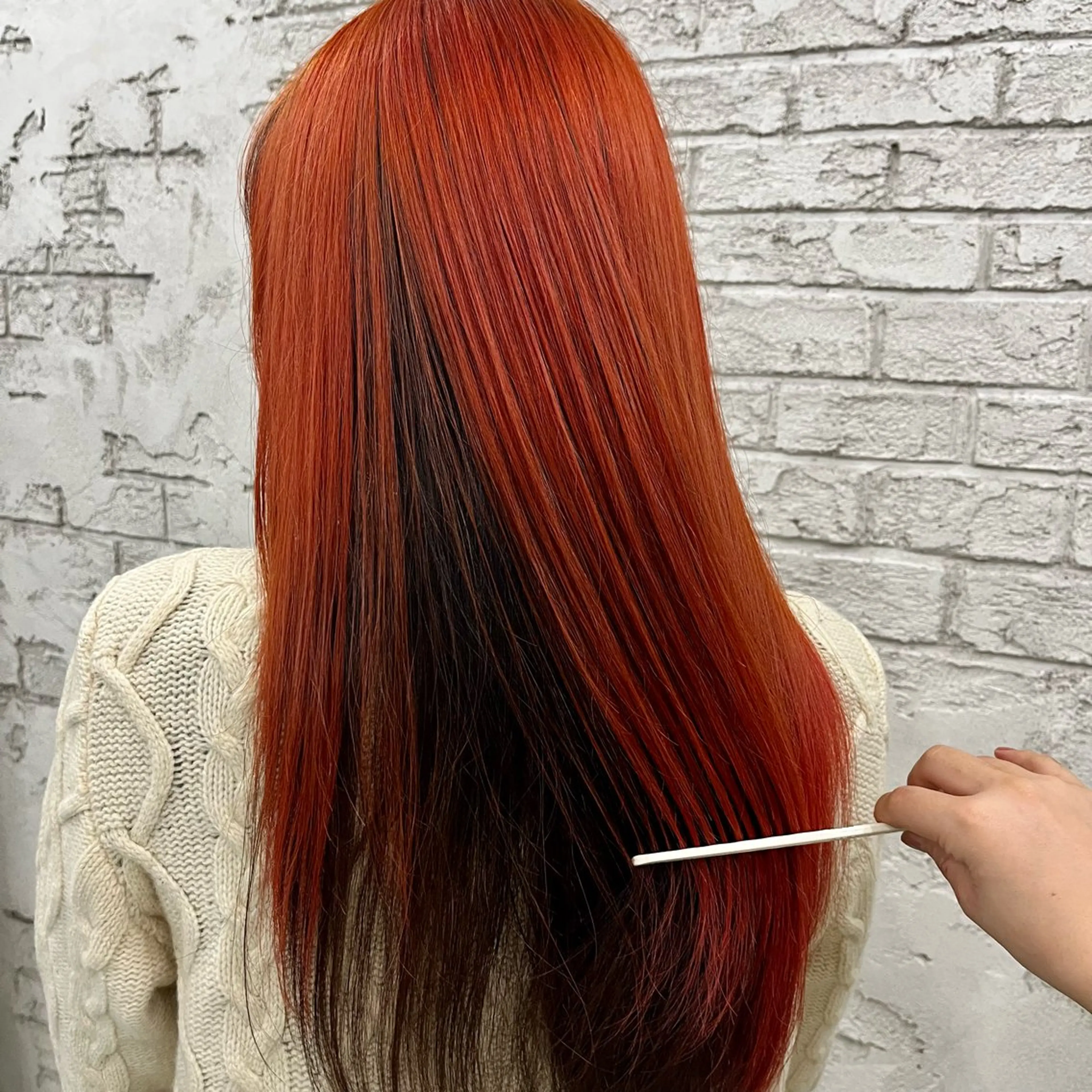 ロング ヘアカラー 艶髪ブリーチカラー 💗manaka💗のヘアスタイル