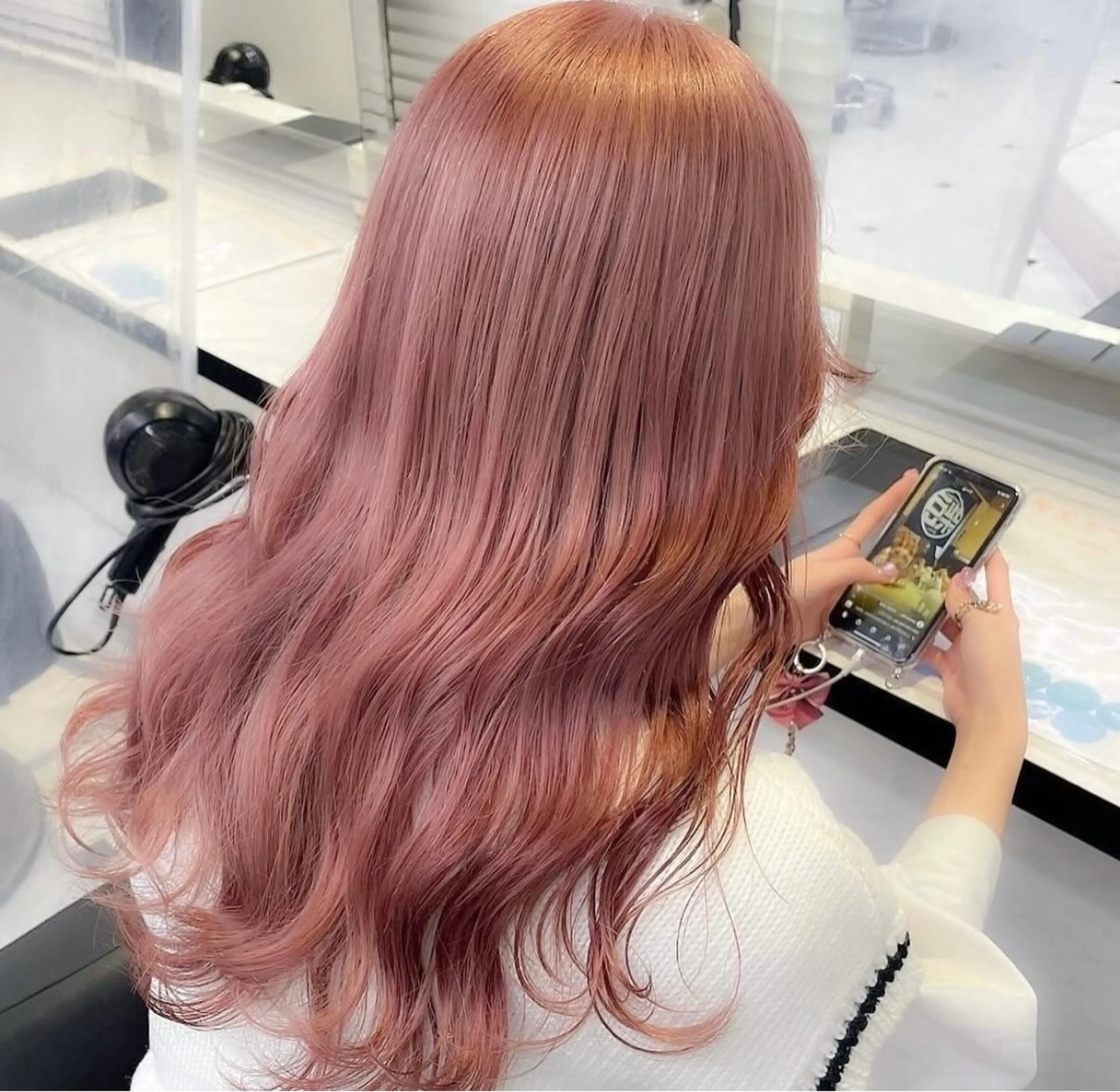 💗期間限定💗ブリーチなしWカラー➕ヒアルロン酸トリートメント➕ヘッドスパ➕ヘアセット🎬💗の写真