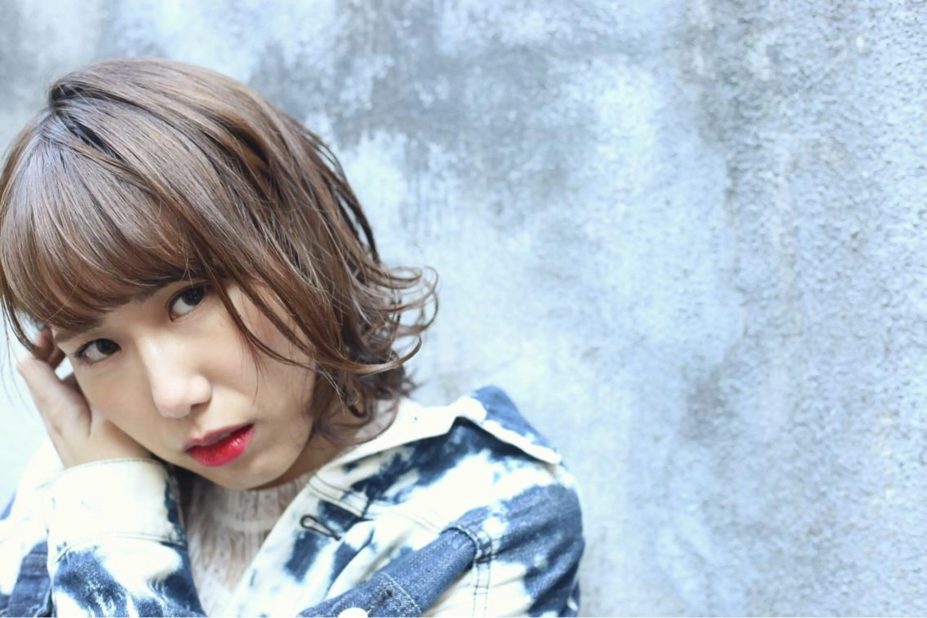 ショート カラー 外国人風カラー vato マンツーマンサロンのヘアスタイル