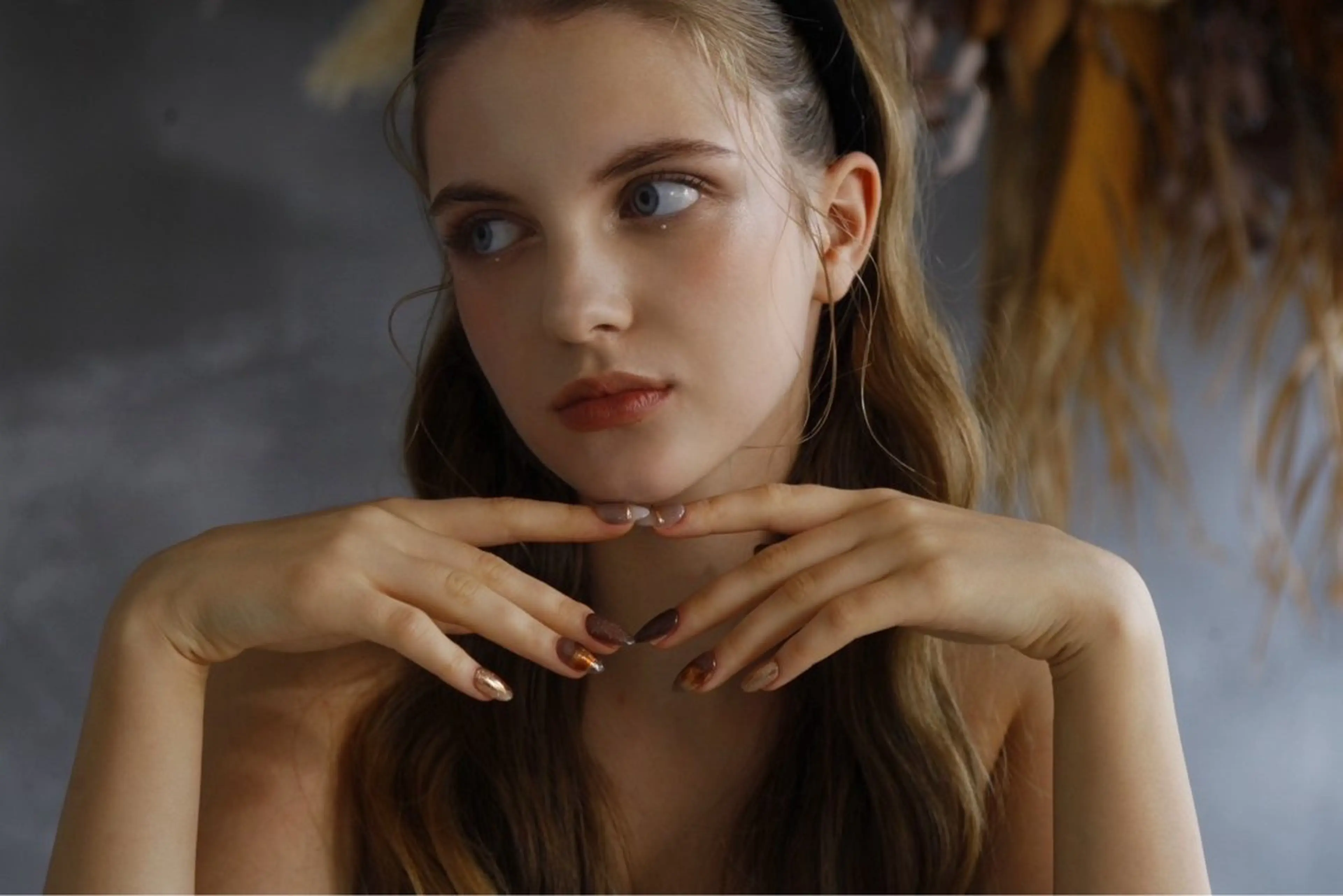 自爪を削らないパラジェル使用✨️ジェルオフ込み✨️2本アートの写真