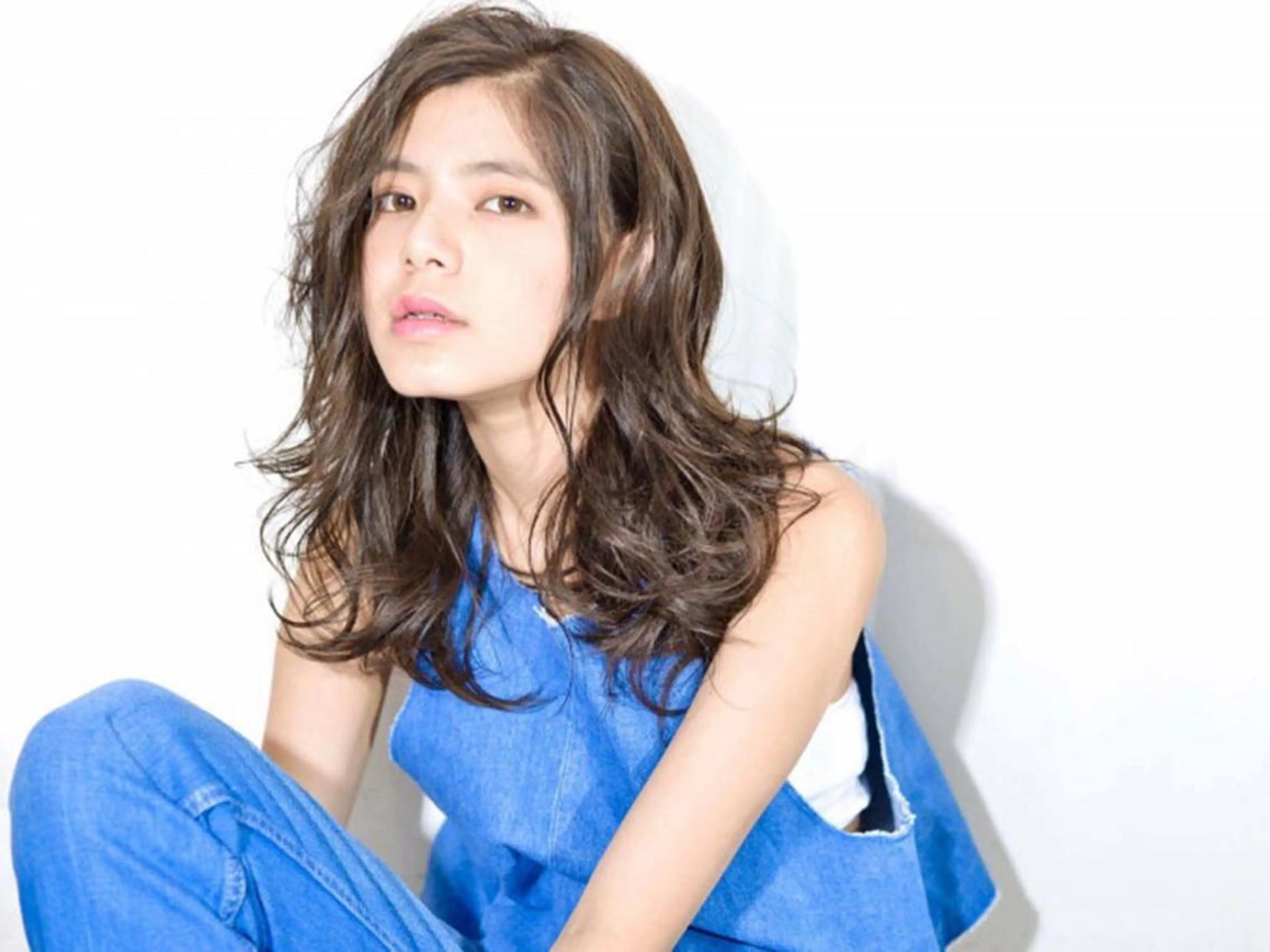 セミロング パーマ ヘアアレンジ カット ヘアカラー トリートメント トップスタイリスト ✨KIRIKA中野✨のヘアスタイル