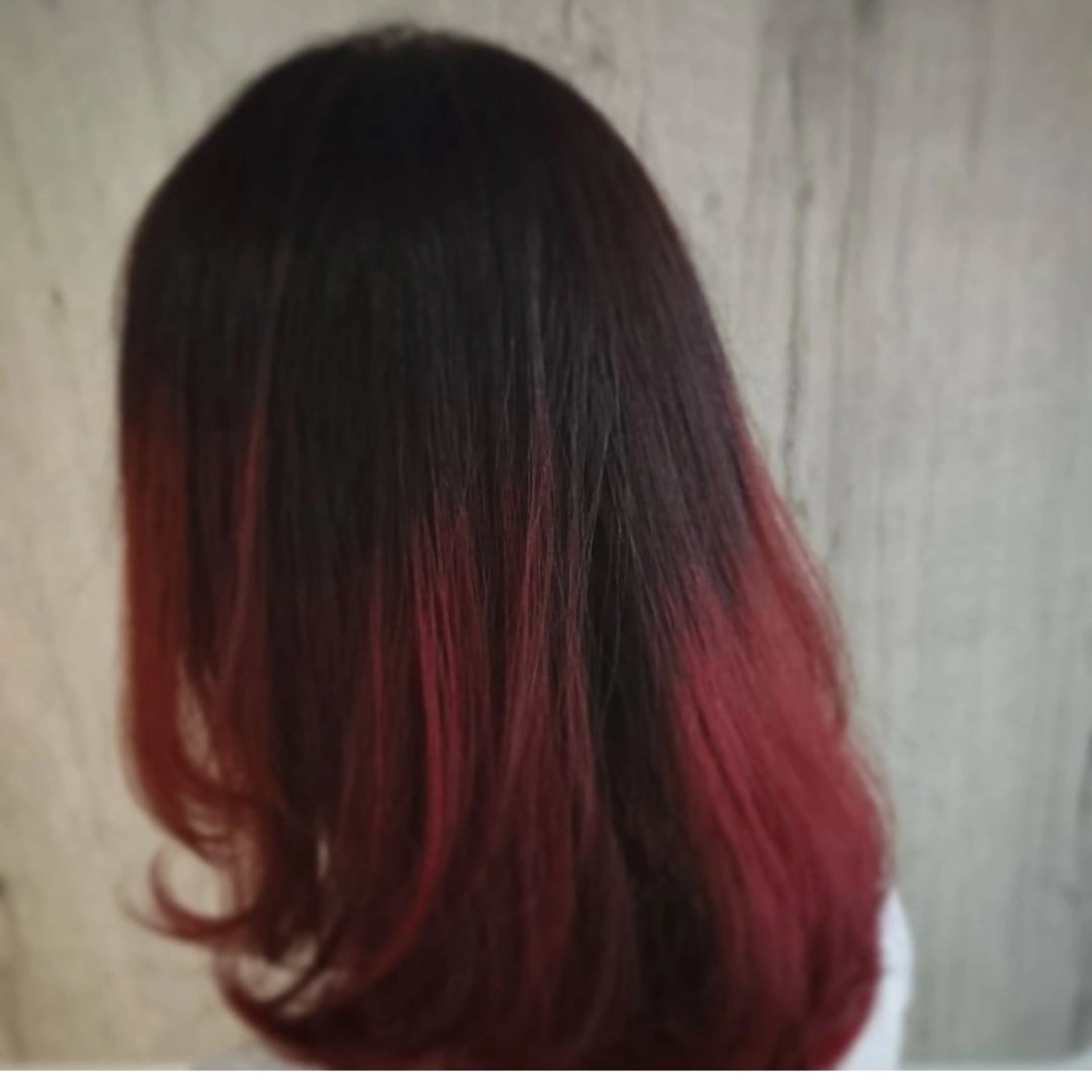 ミディアム カラー Agu canan uranoのヘアスタイル