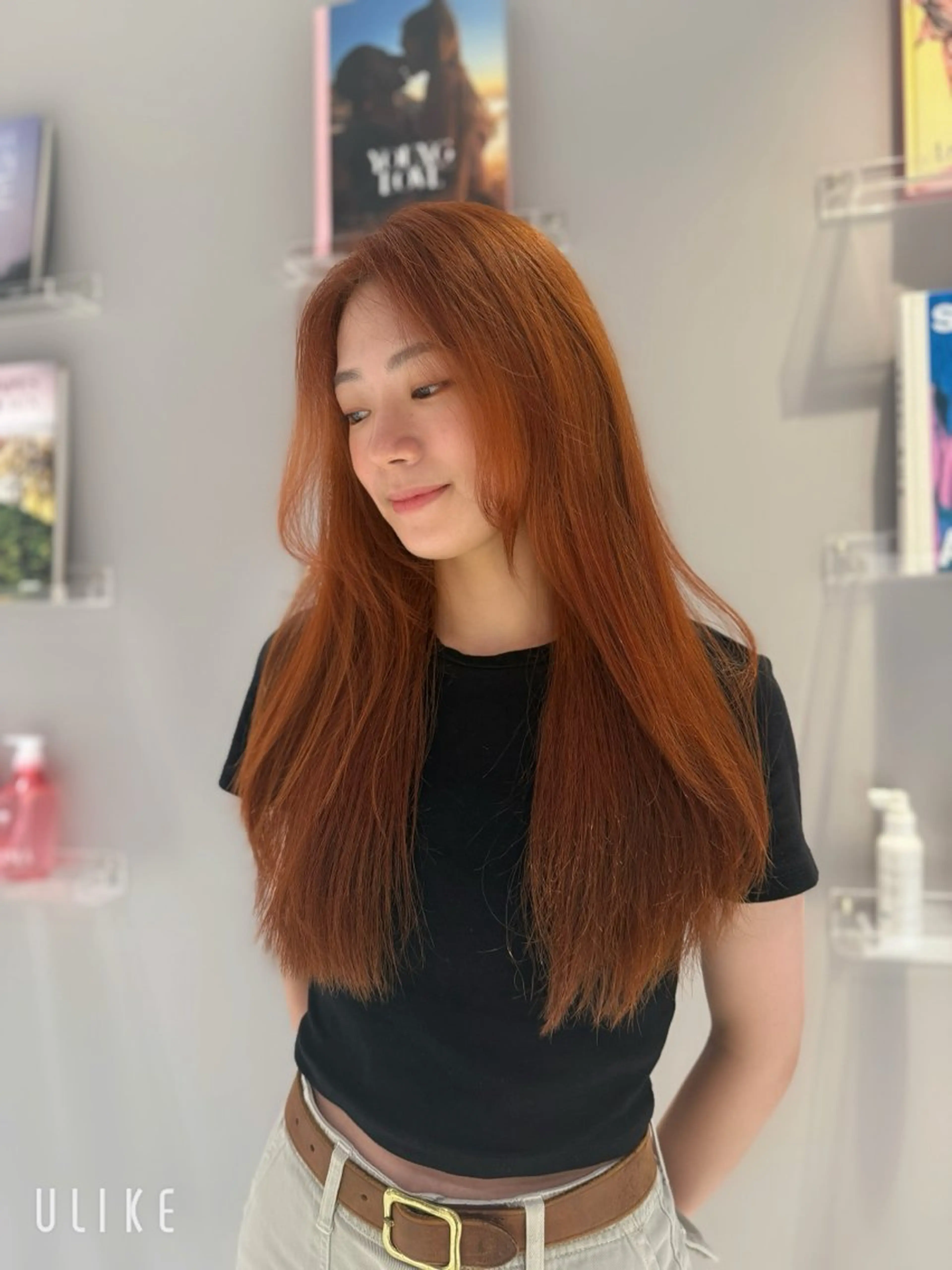 ロング カラー Harris　表参道・外苑前・青山　表参道本店所属・艶カラー/ハイトーン /アレンジ/meiのヘアスタイル