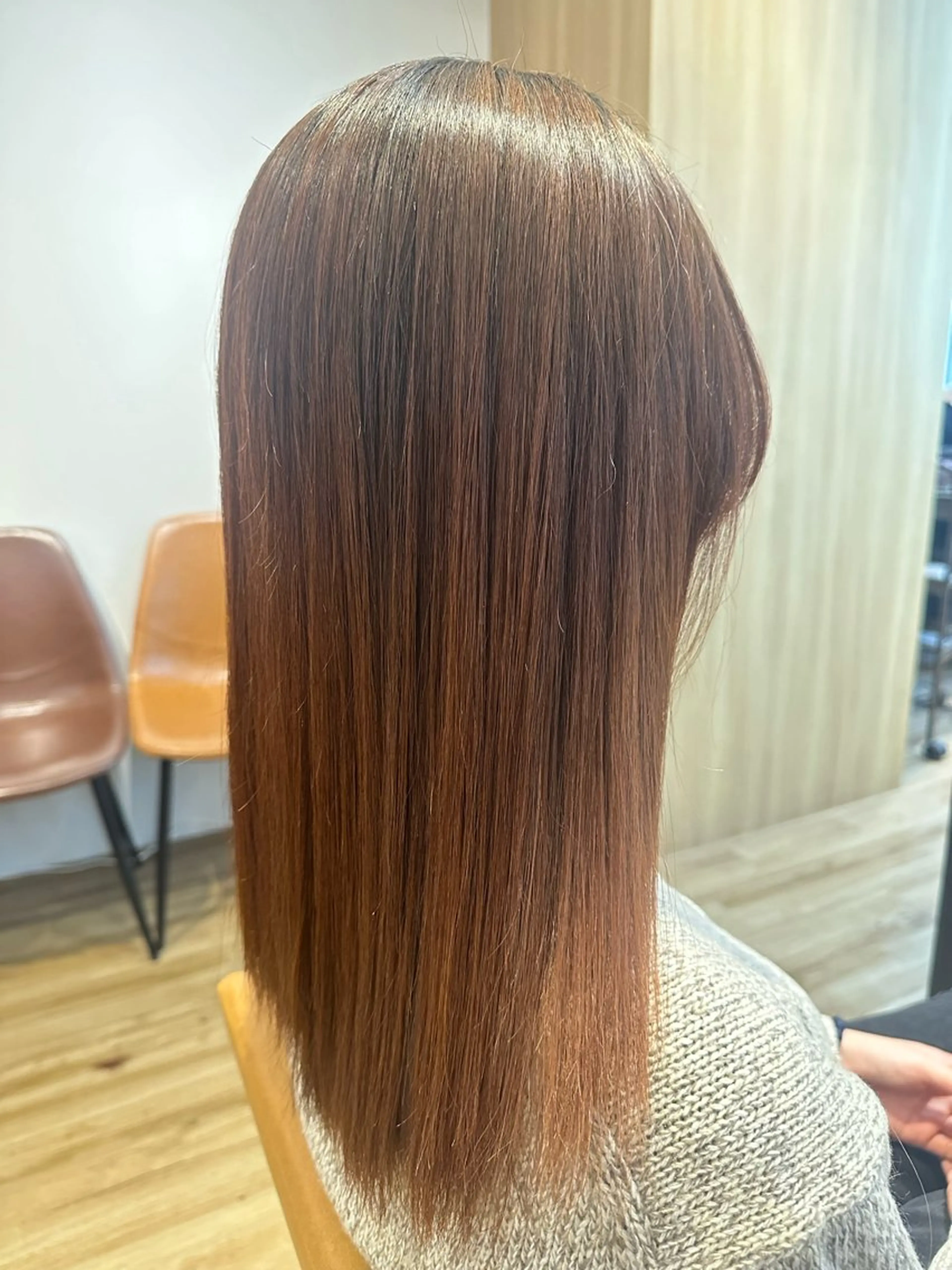 セミロング パーマ カット 縮毛矯正 トリートメント ✨✂️Nori ✂️✨のヘアスタイル