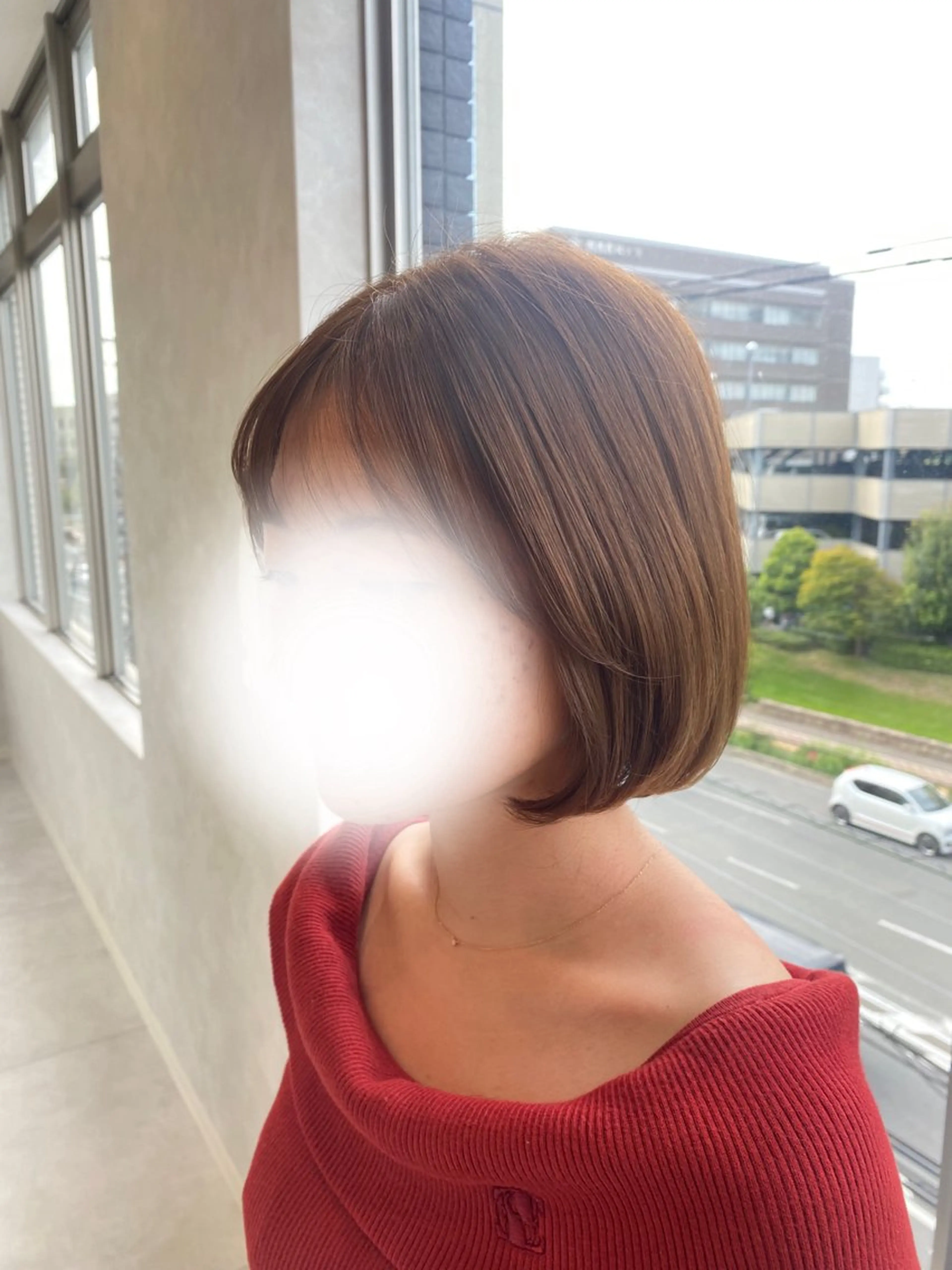 ショート カラー ベージュカラー ブリーチ ブリーチなしカラー ボブ 韓国風ヘア カット 韓国ヘア・カラー 🩵SHIZUKUのヘアスタイル