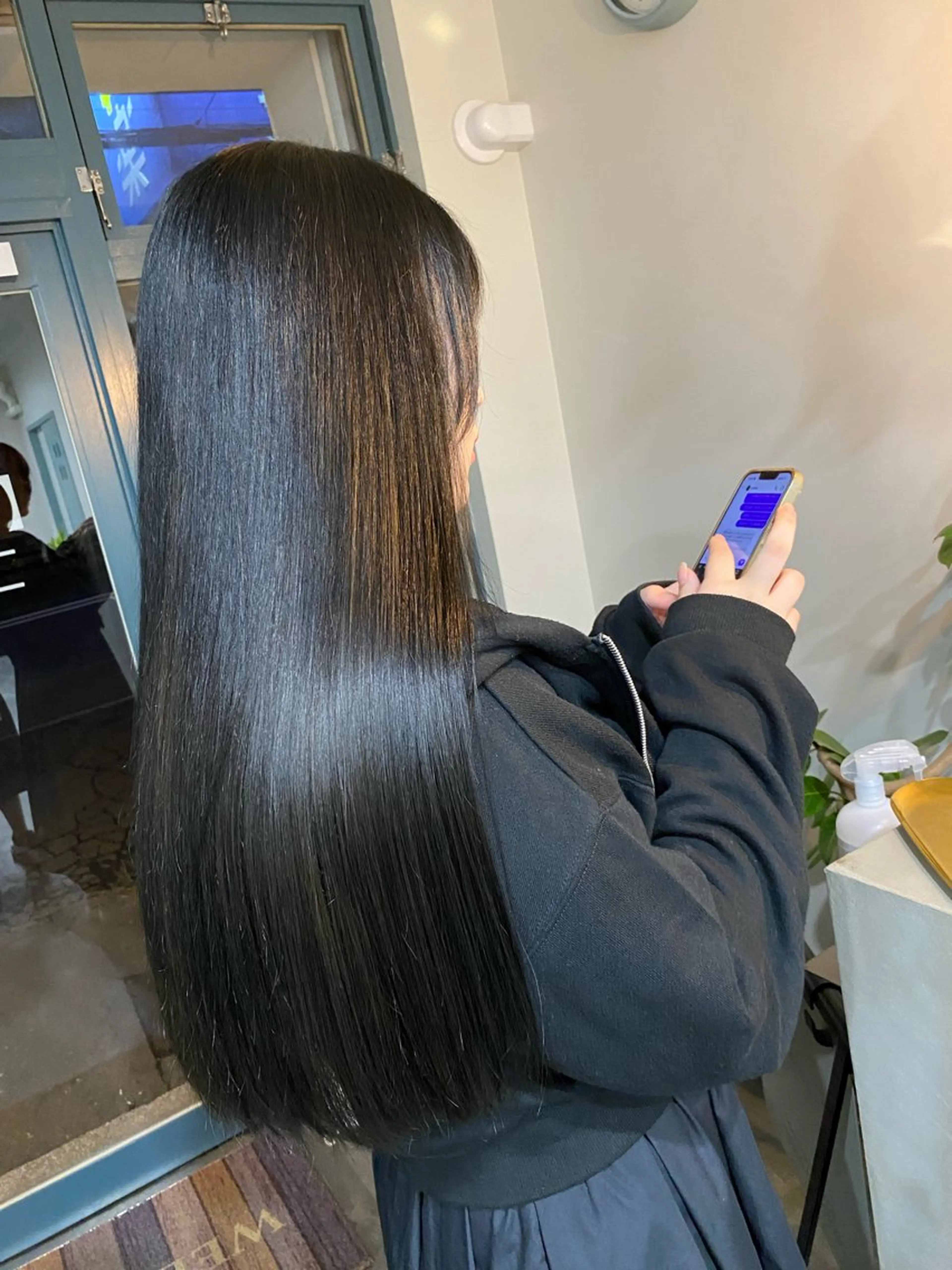 🍒カット+髪質改善ワンカラー+トリートメント付き🍒の写真