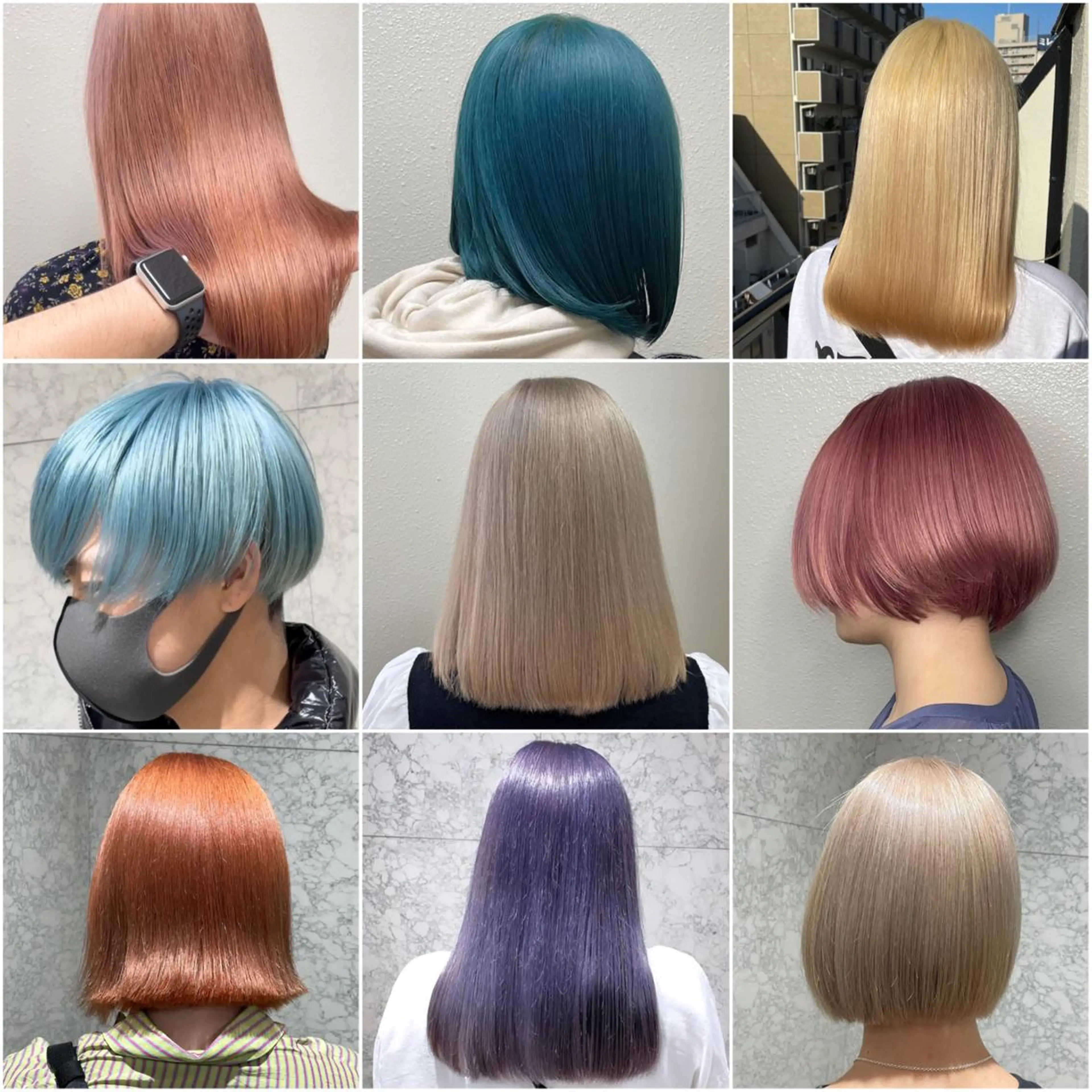 【ぷるんっ♪としなやかにまとまるハイトーン♡】ダメージレスブリーチ+カラー+トリートメント🗺️¥13900の写真