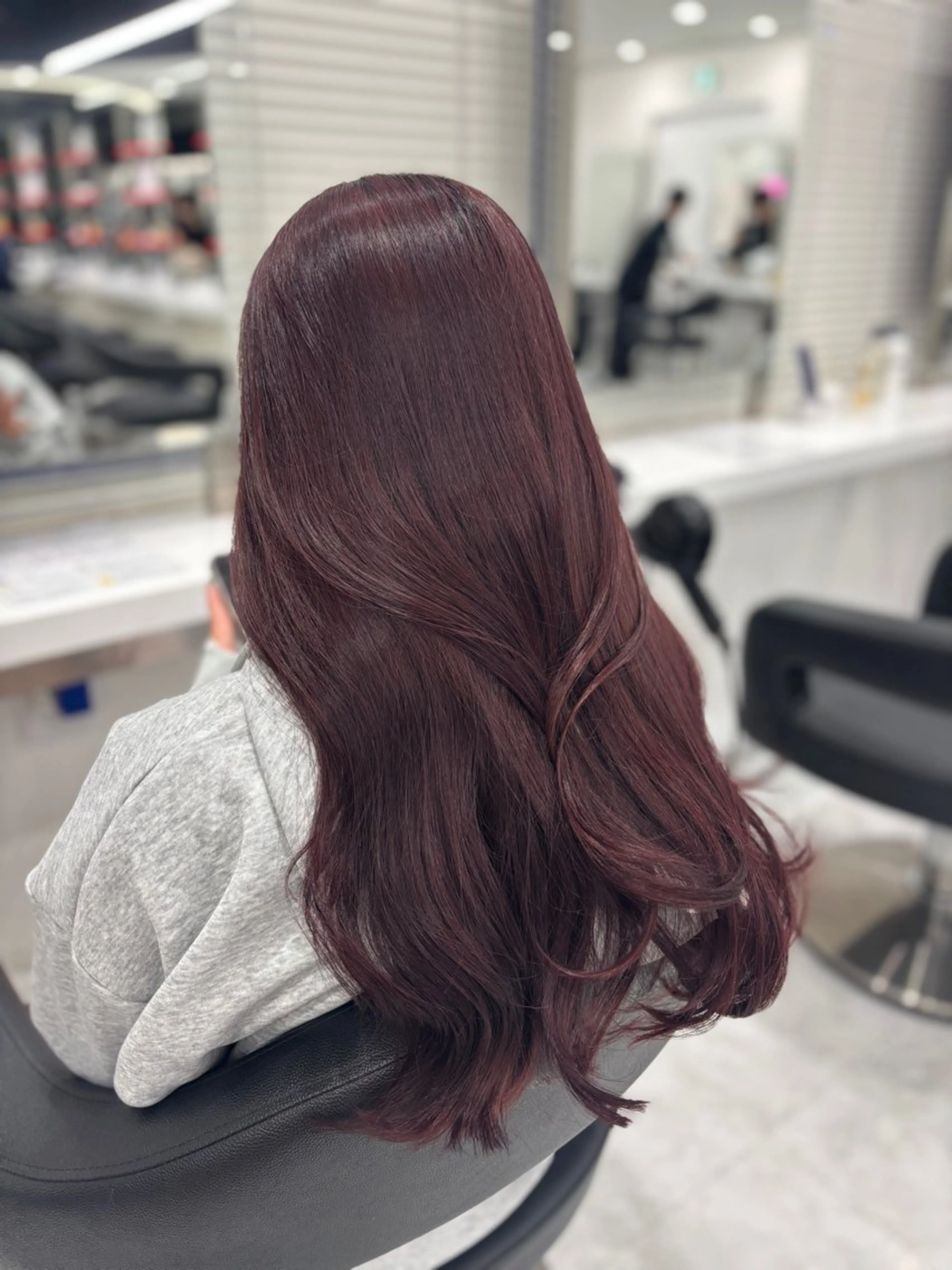 カラー ヘアカラー トリートメント 🎀ツヤ髪✖︎ 暖色🎀RYUKAのヘアスタイル