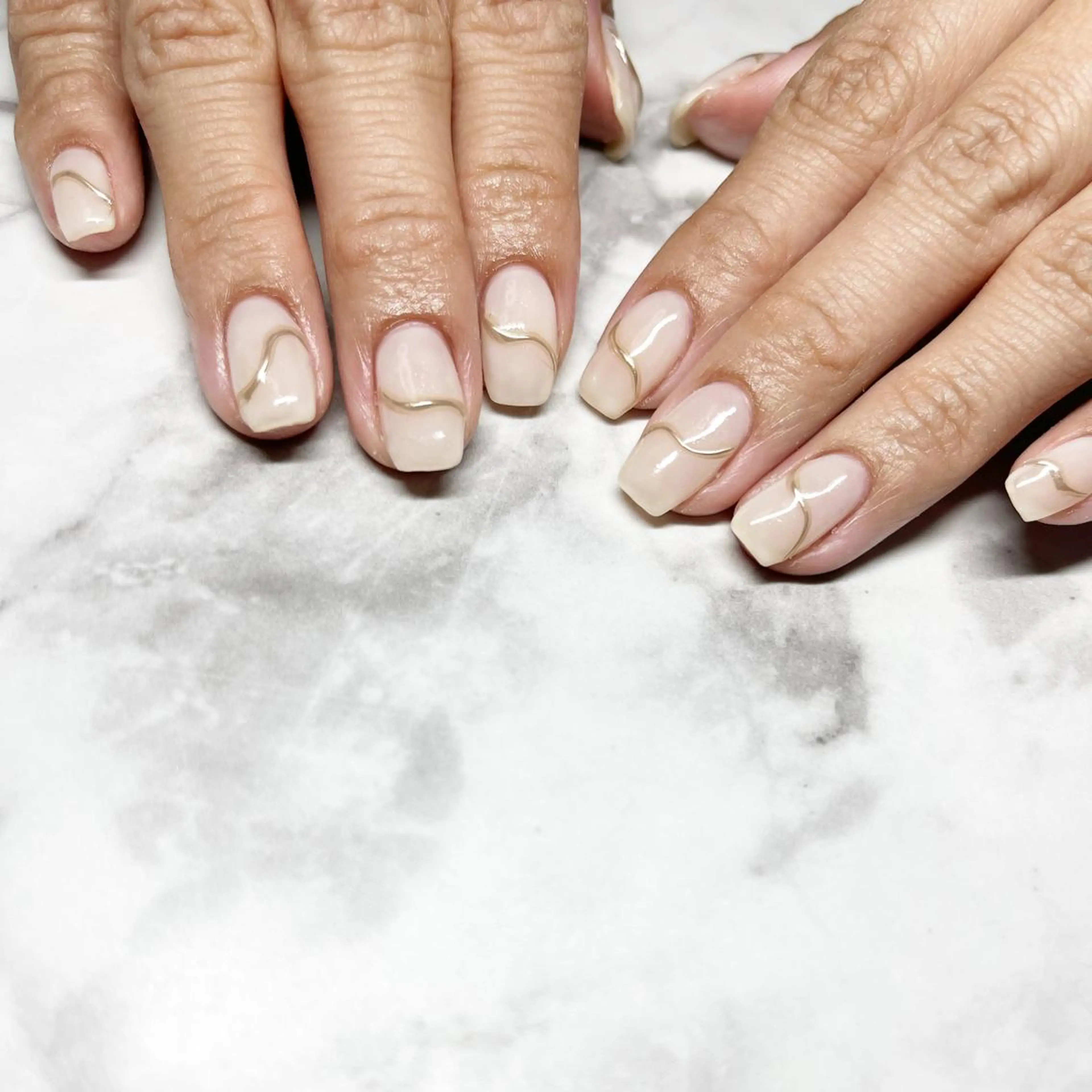 ネイル アートネイル ミラーネイル ハンドネイル 587nail *のネイルデザイン