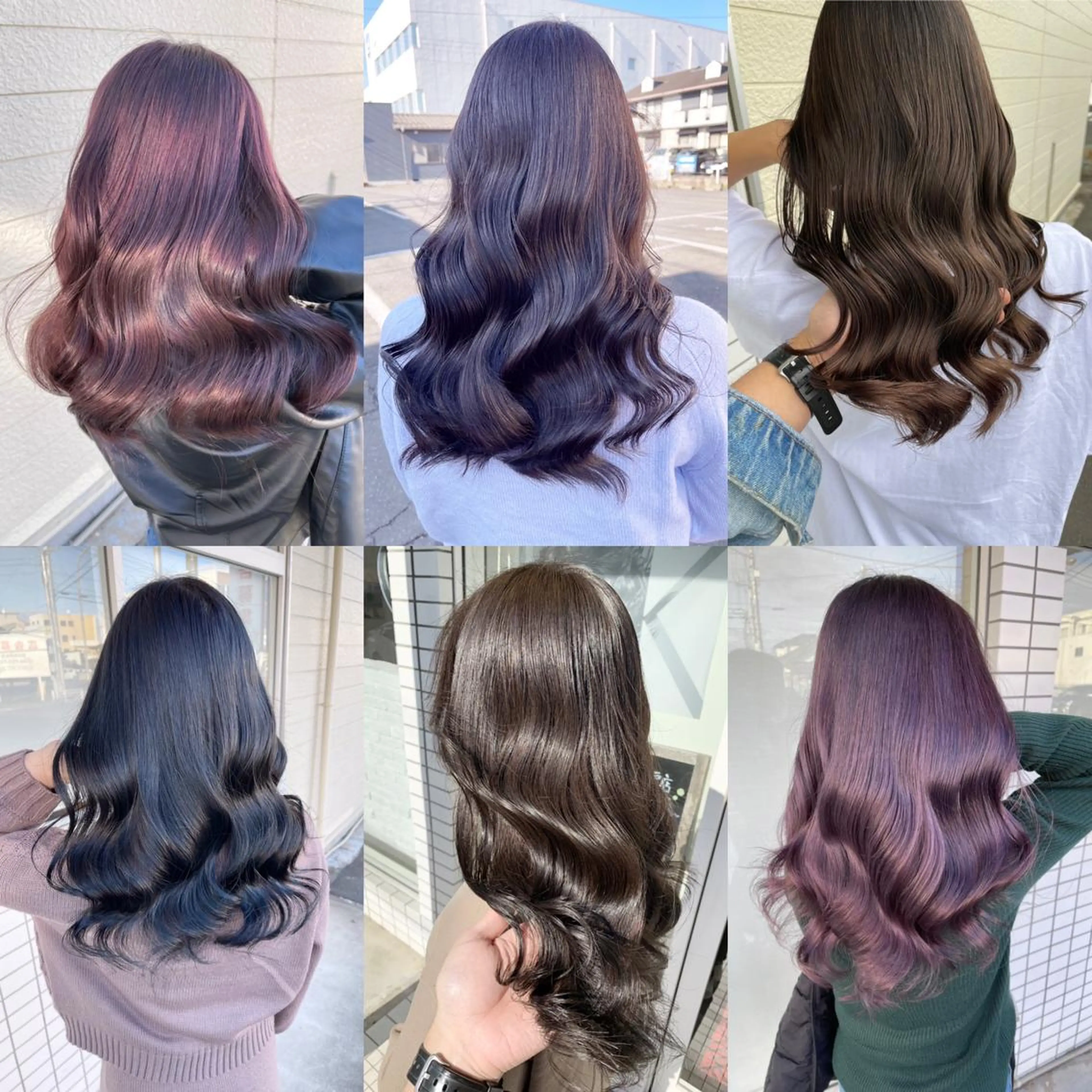 ロング カラー BLUE Hair&Life所属・菊地 良太のヘアスタイル