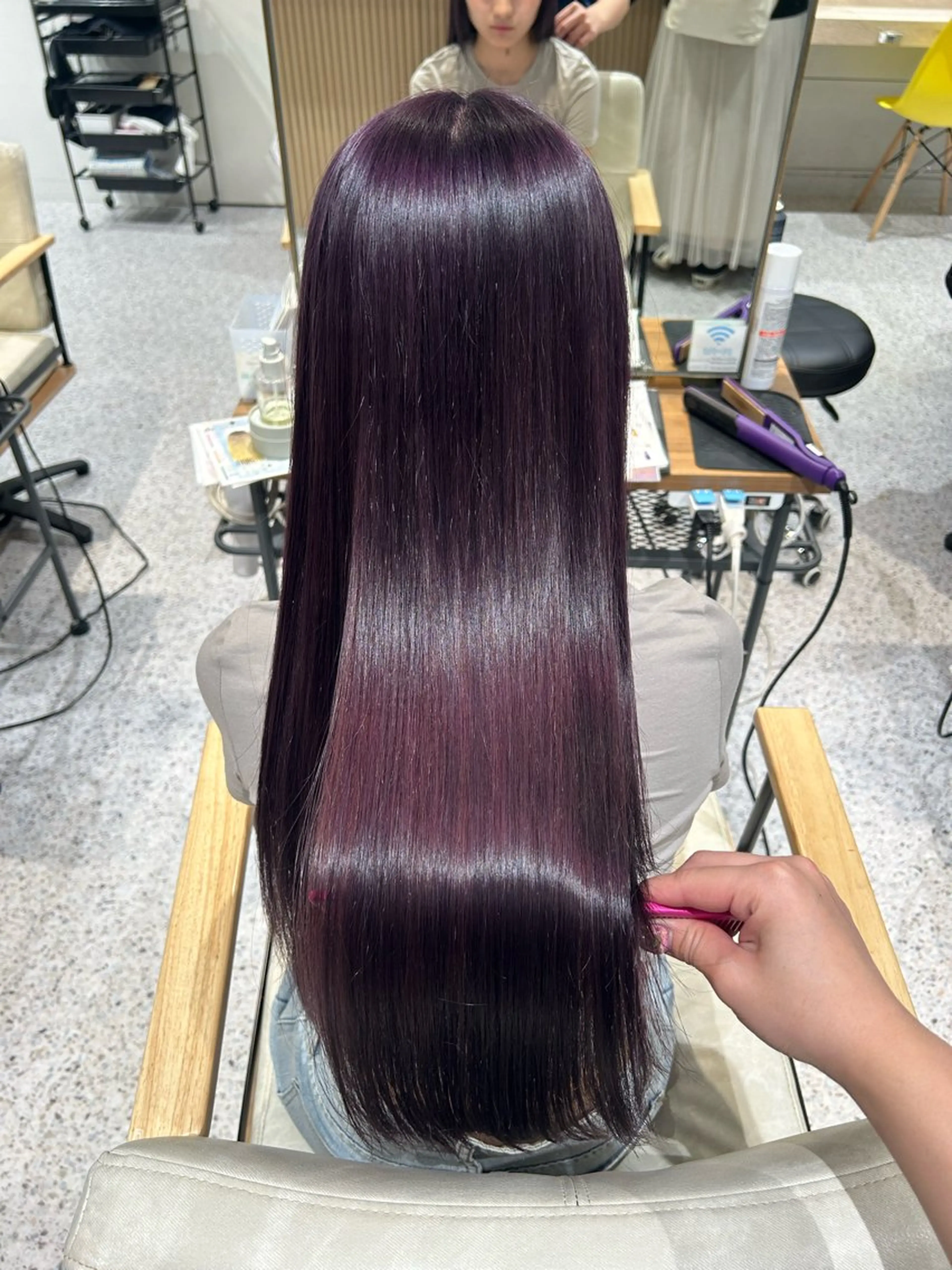 ロング ヘアカラー hair&eye🎀 /momoKaのヘアスタイル