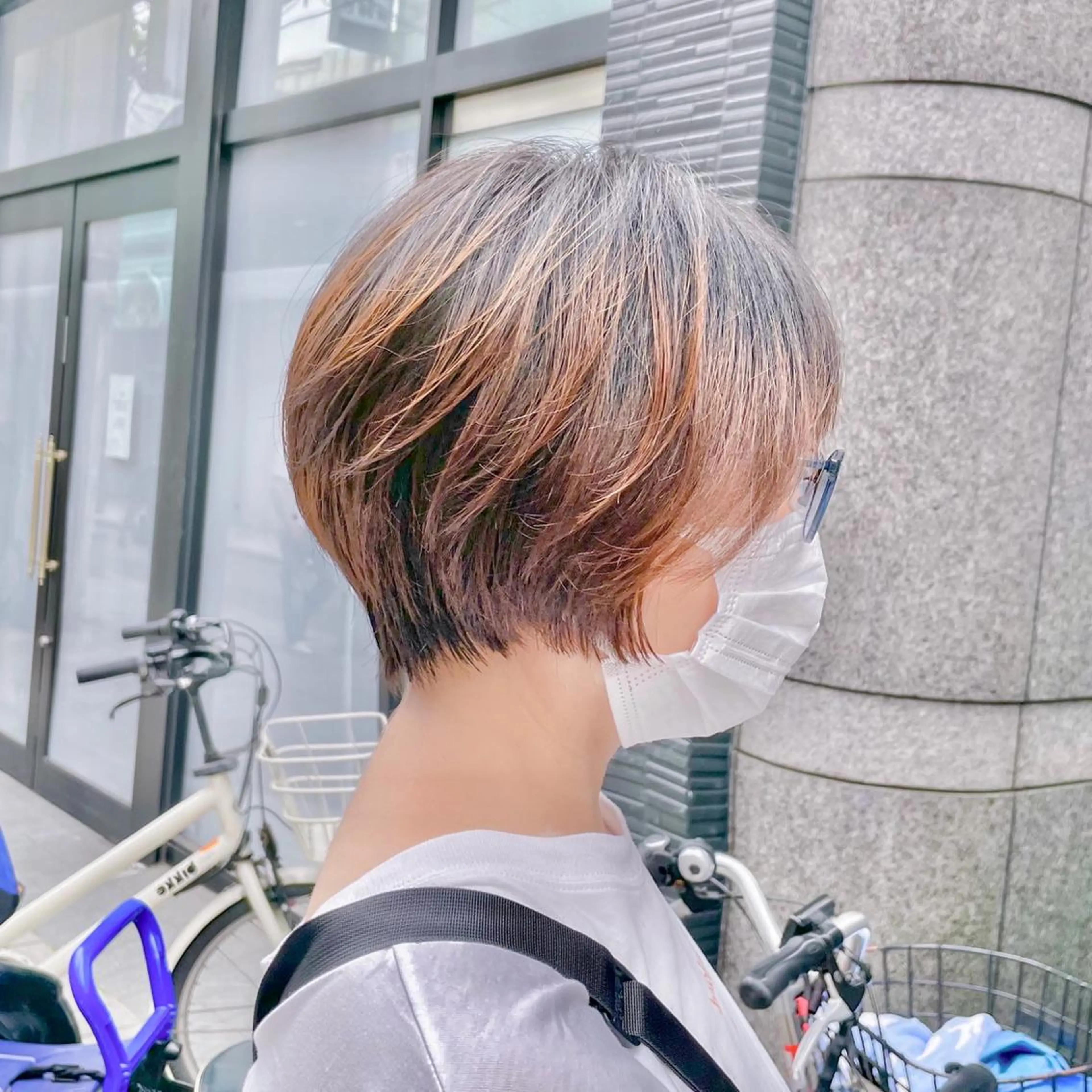 ショート カラー カット トリートメント ショート/ボブ 🌟齋藤ほのかのヘアスタイル