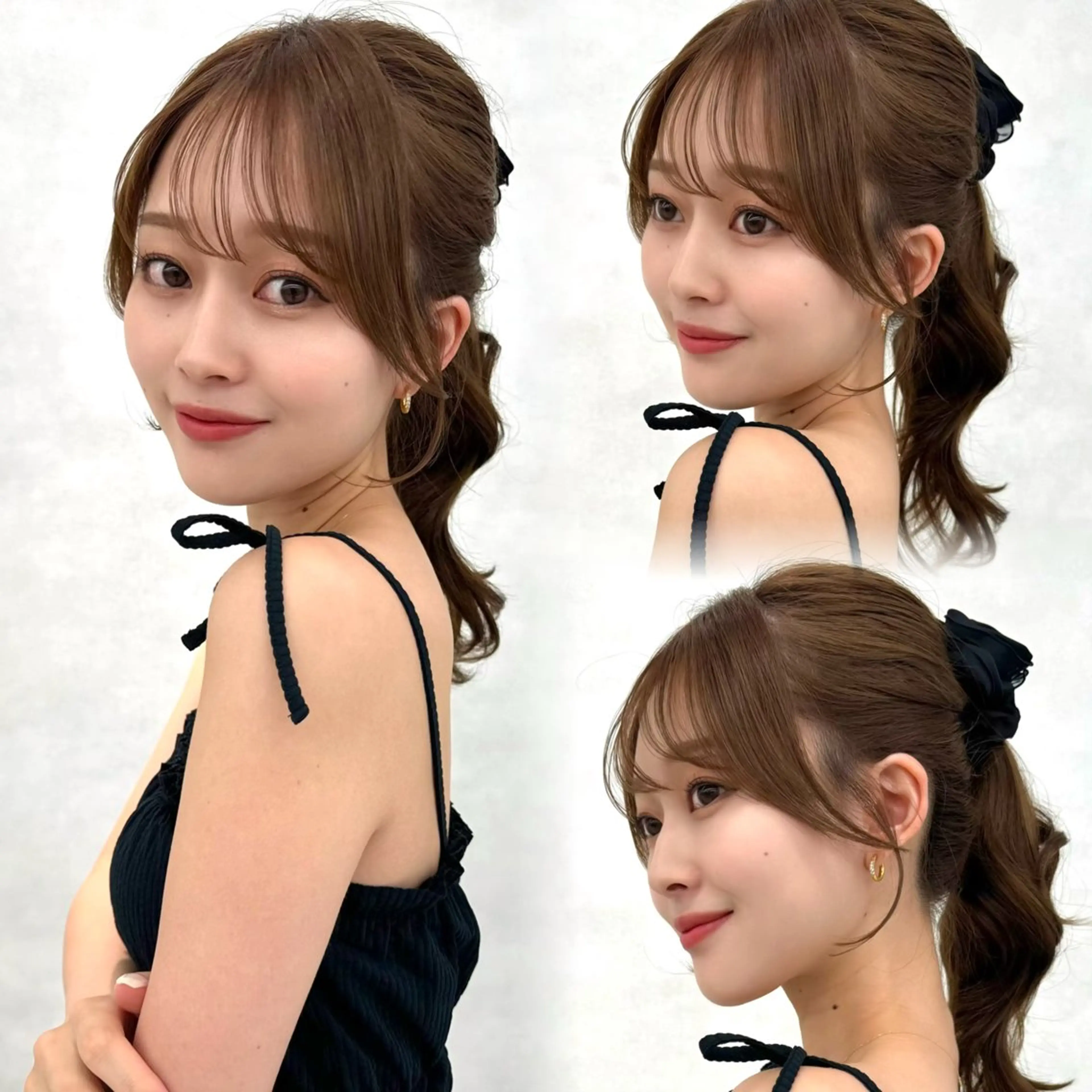 セミロング 顔周り🇰🇷韓国 レイヤー/いづみ💞のヘアスタイル