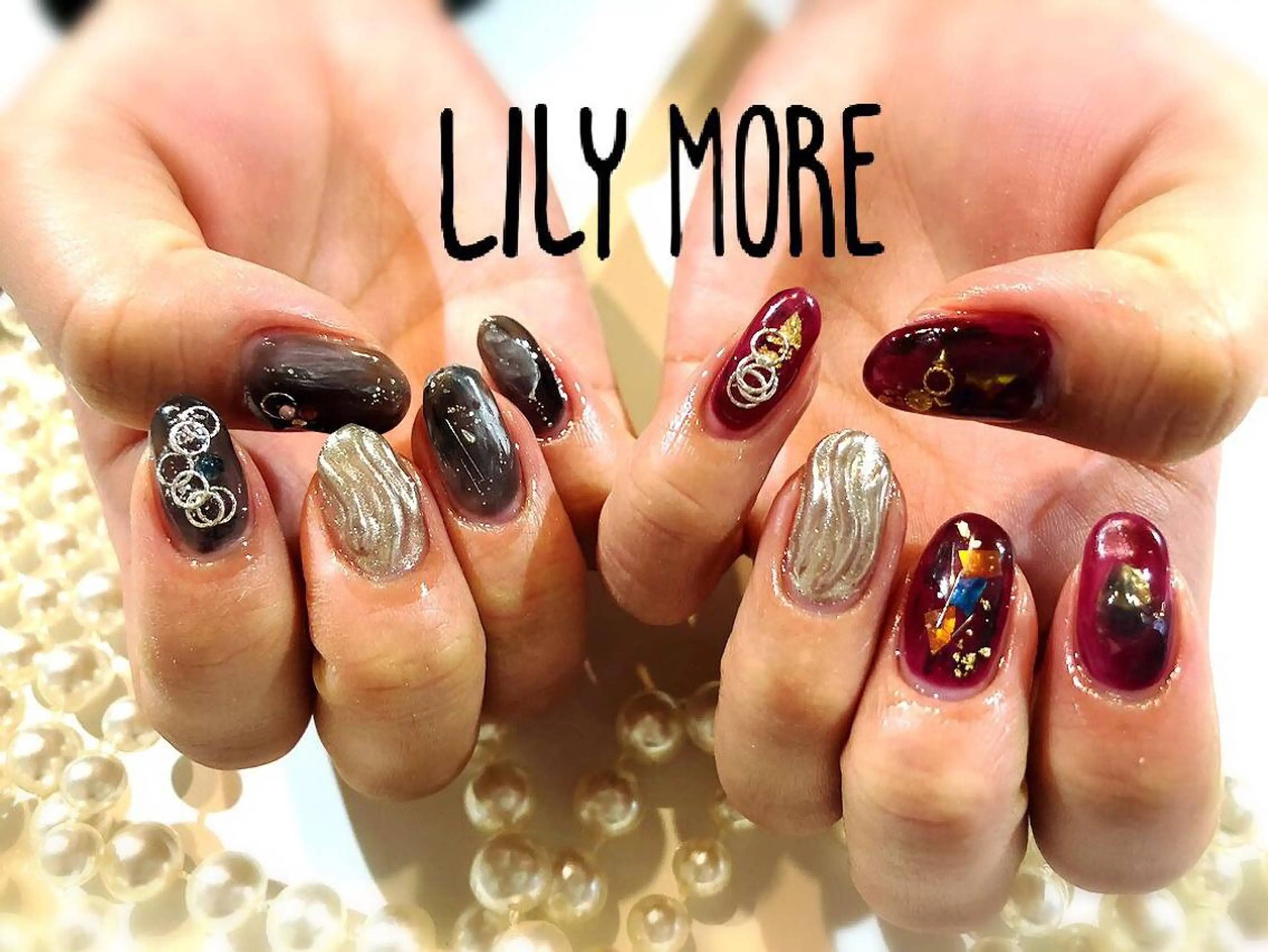 ネイル ニュアンスネイル Lily closetのネイルデザイン