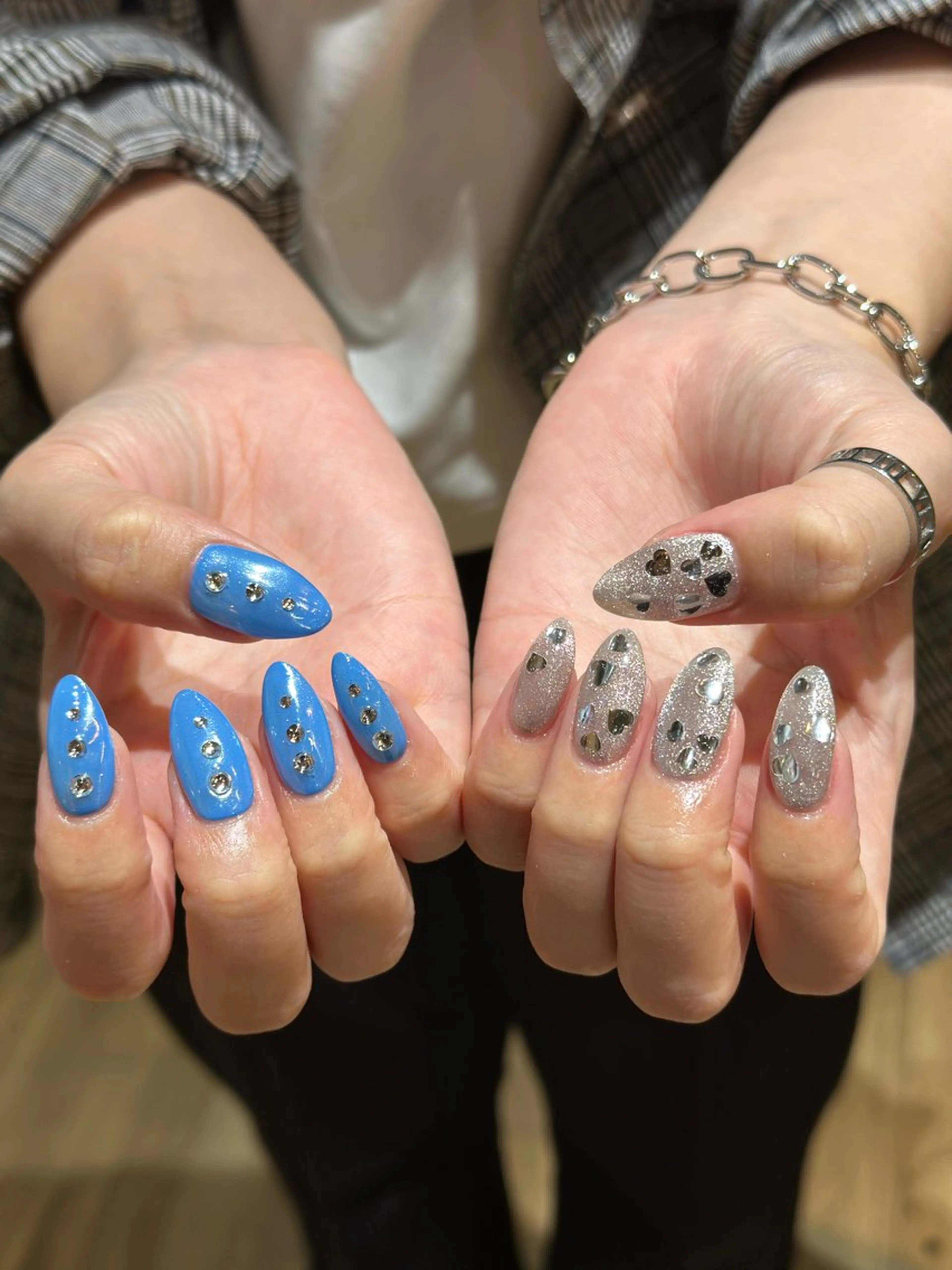 選べるアシメネイル オフなしの写真