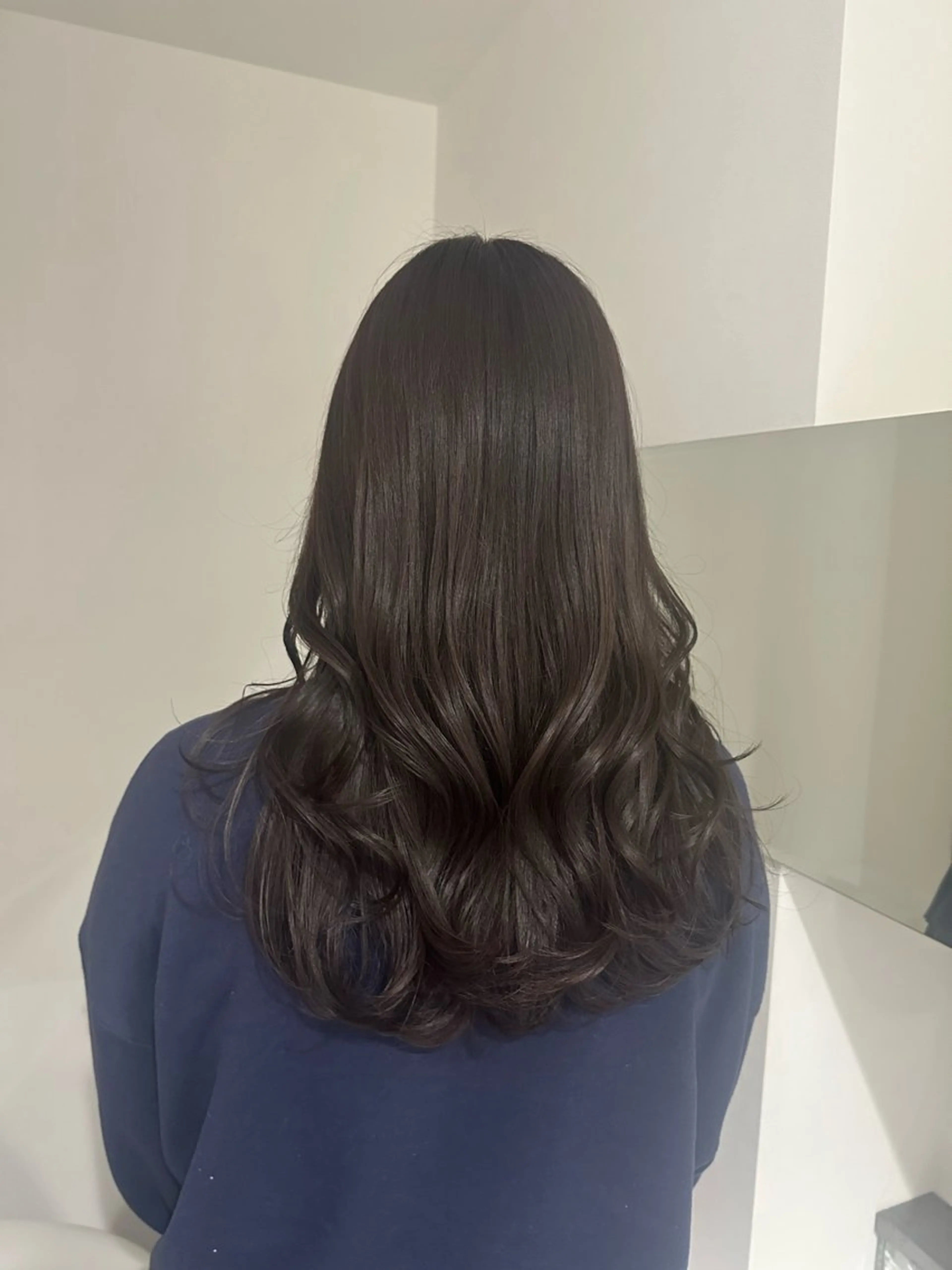 ロング カット ヘアセット ya₥a/メンズカッ ト/透明感カラーのヘアスタイル