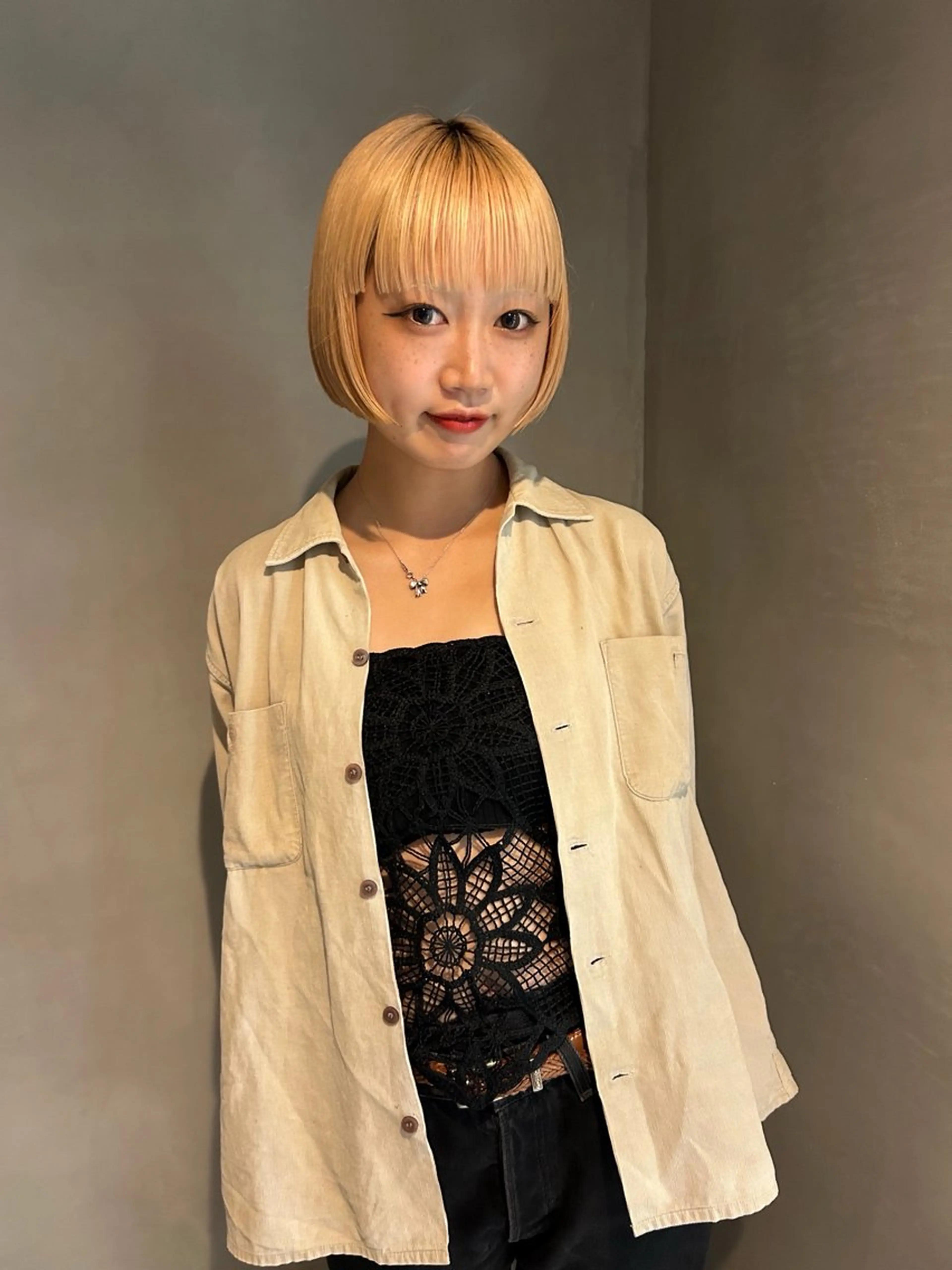 （ミニモ限定‼️）レディースカット　¥0  ※3cm以上切らせて頂ける方🙆🏻‍♀️の写真