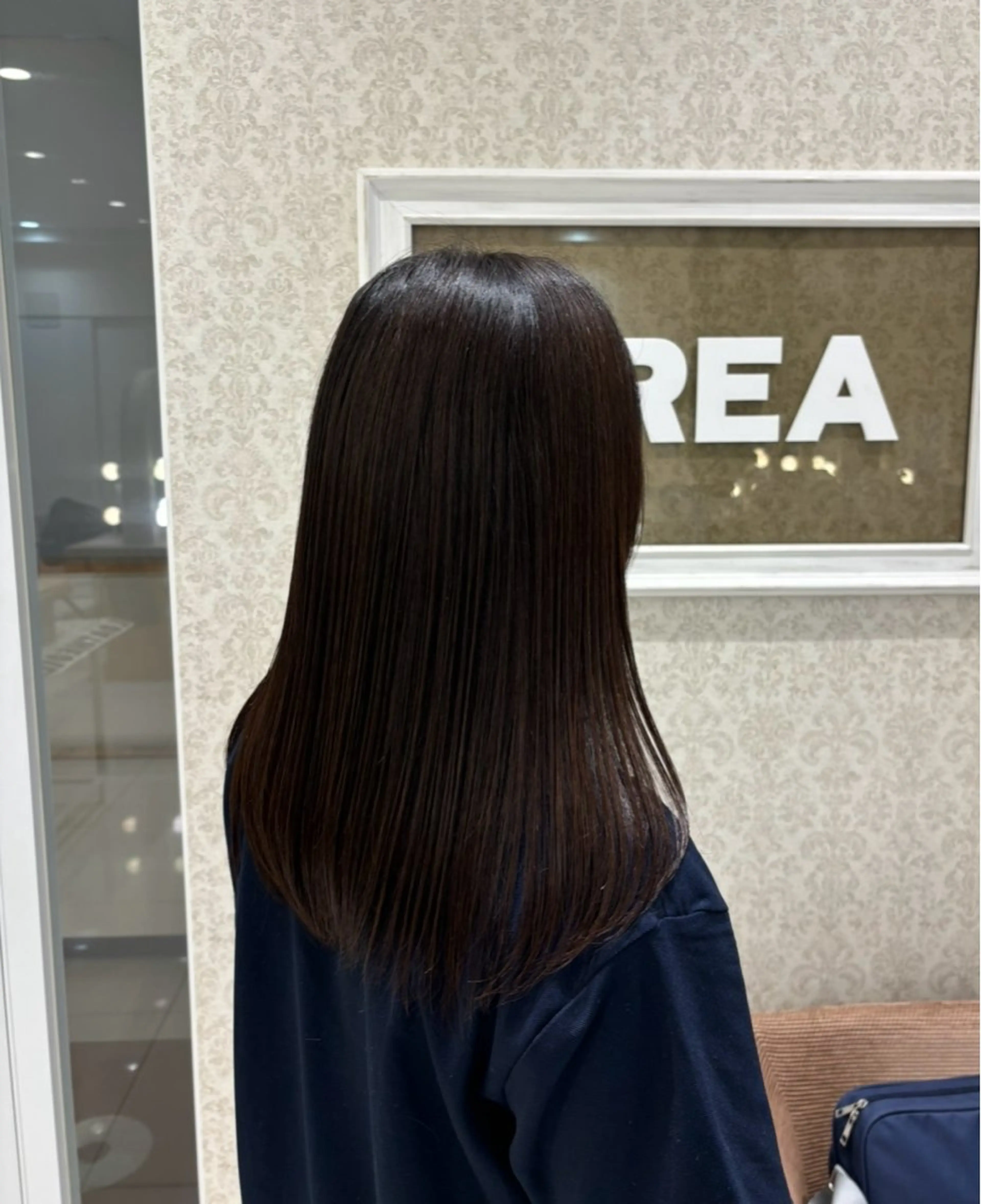 ロング トリートメント ブリーチなしカラー/ 暖色カラー/艶カラーのヘアスタイル