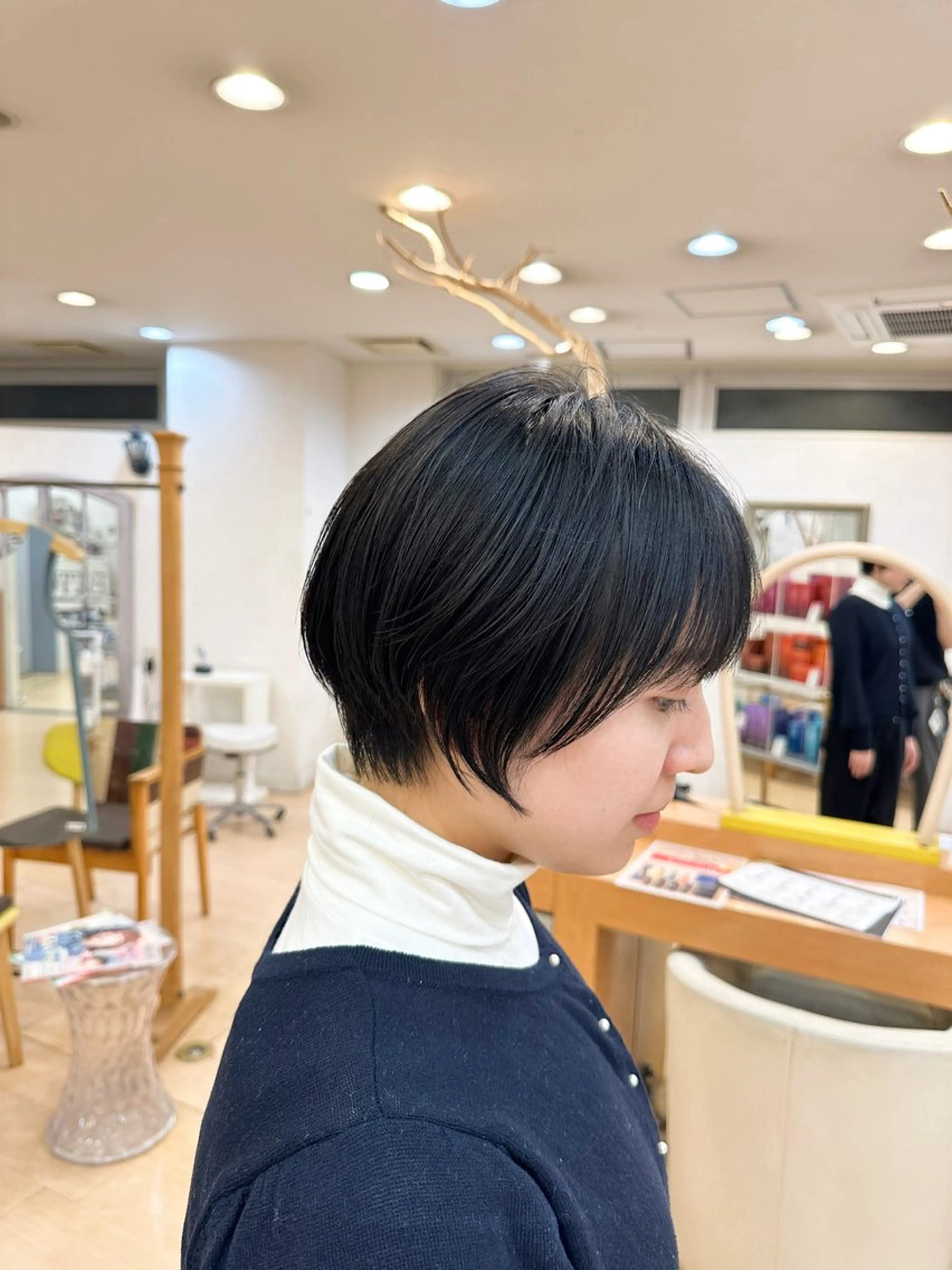 ショート 丸みショート ショートヘア 渡辺 良城のヘアスタイル