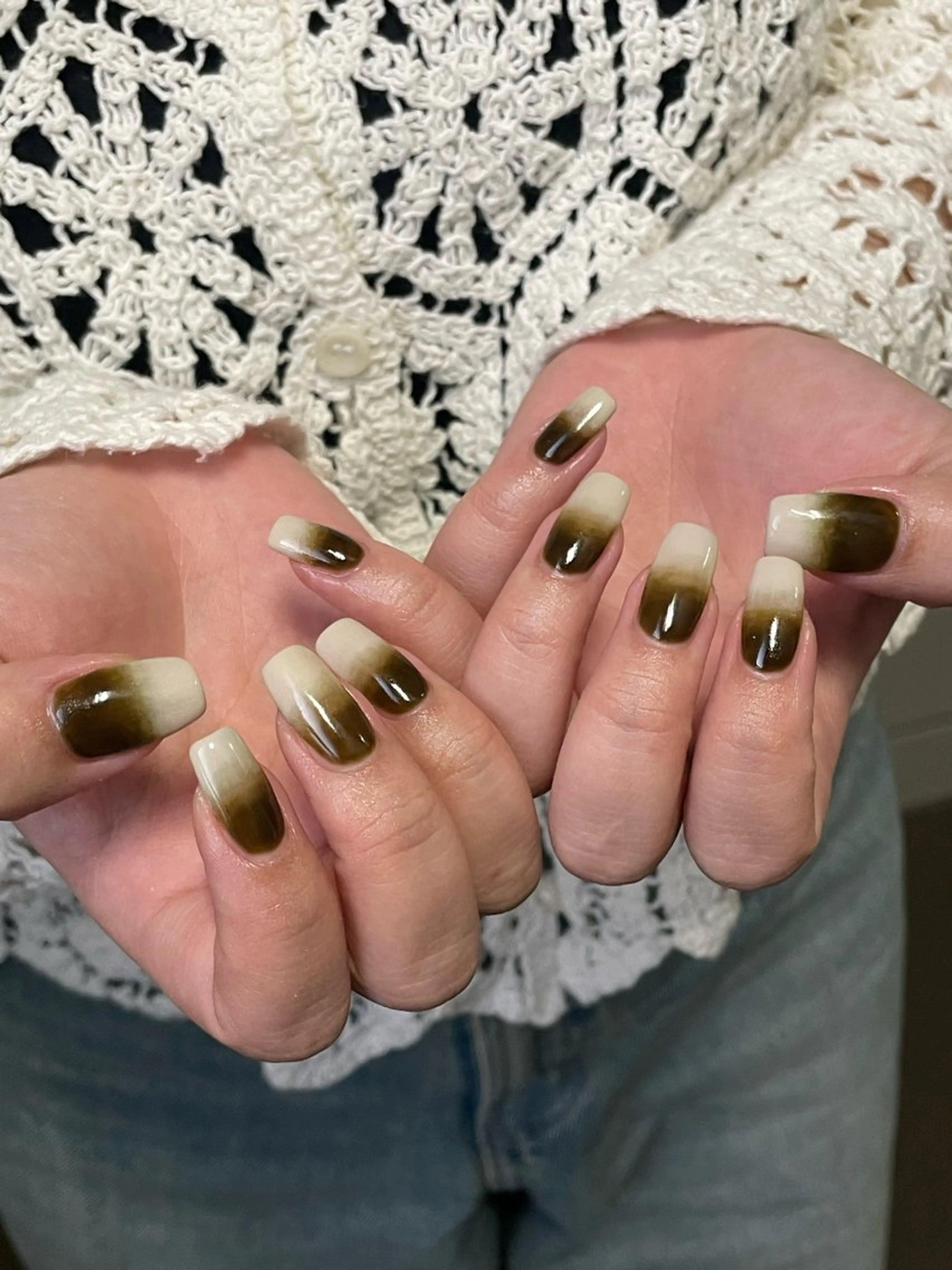 ネイル ニュアンスネイル ハンドネイル F room 表参道のネイルデザイン