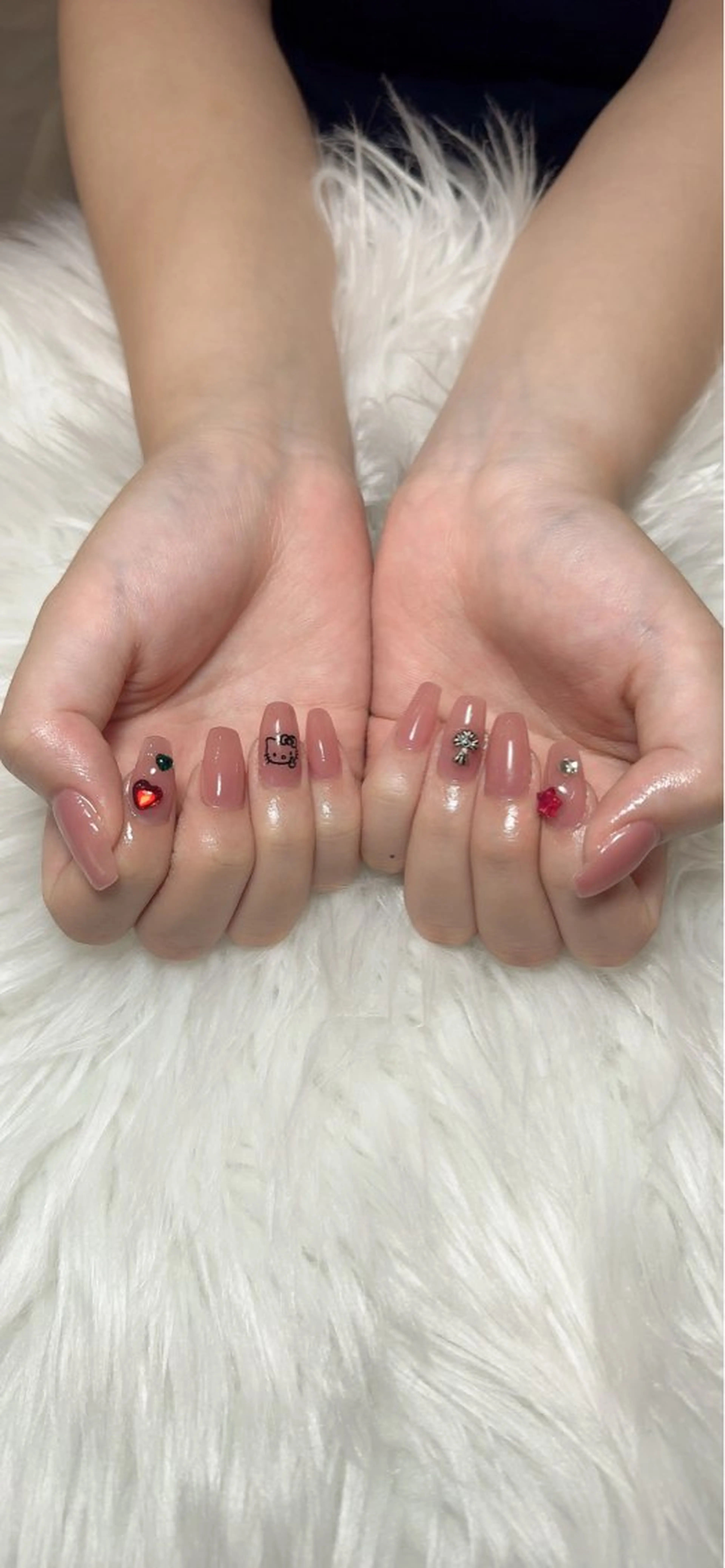 【練習モデル】シンプルもち込みデザインコース4980円の写真