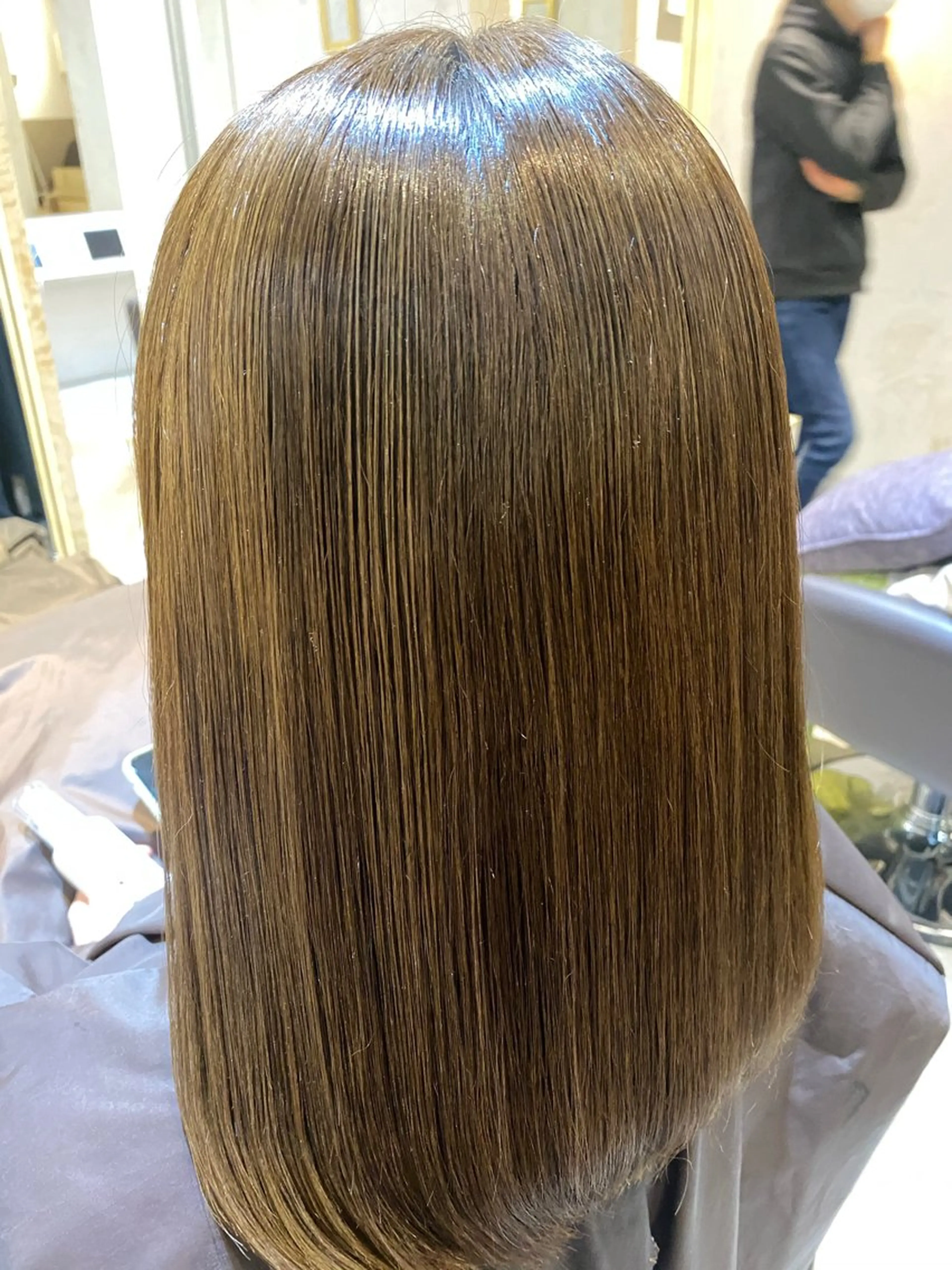 セミロング 林 耕太郎のヘアスタイル