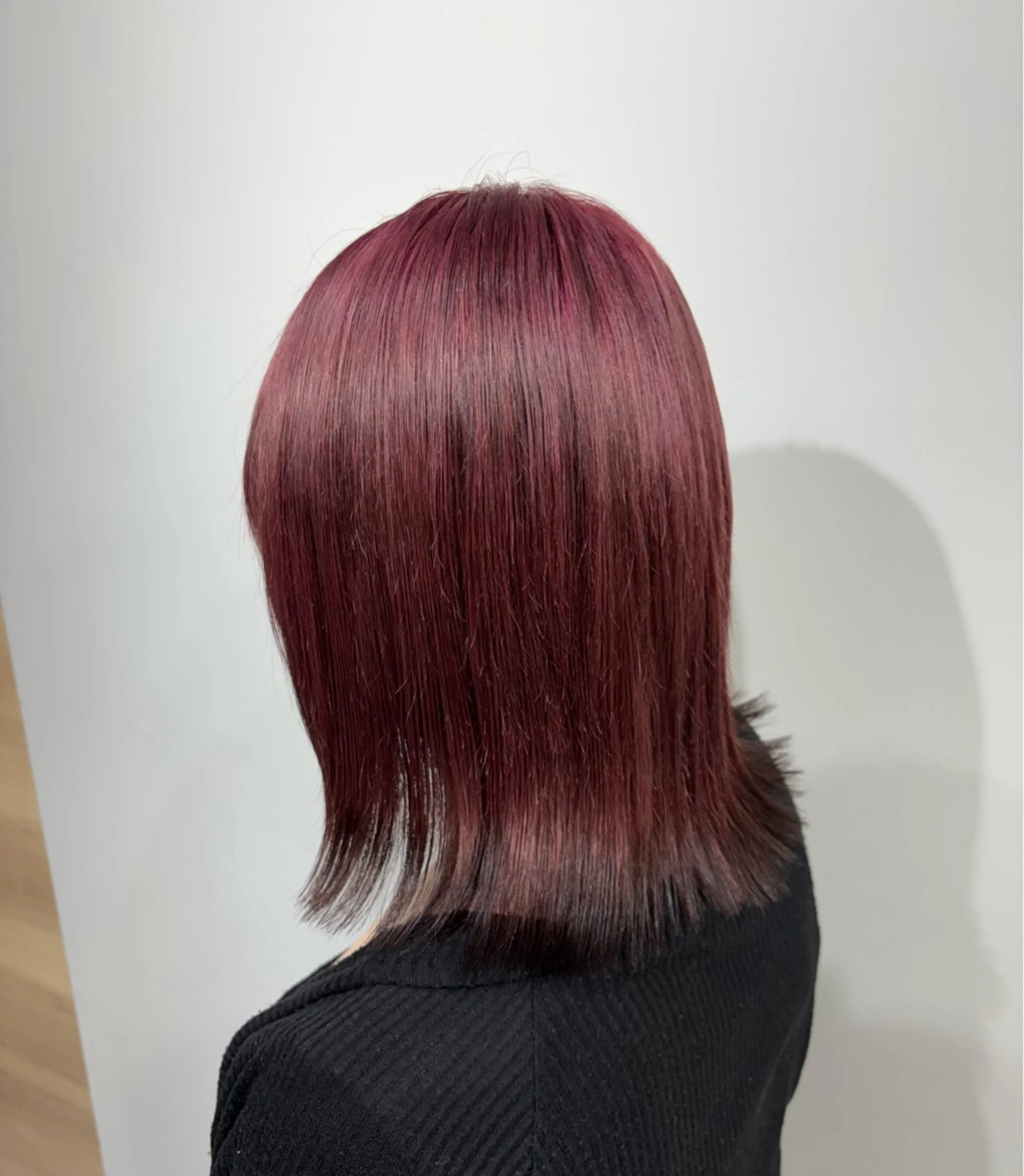 ミディアム ピンクブラウン ヘアカラー 🍊小川実里🍊 /カラーレイヤーのヘアスタイル