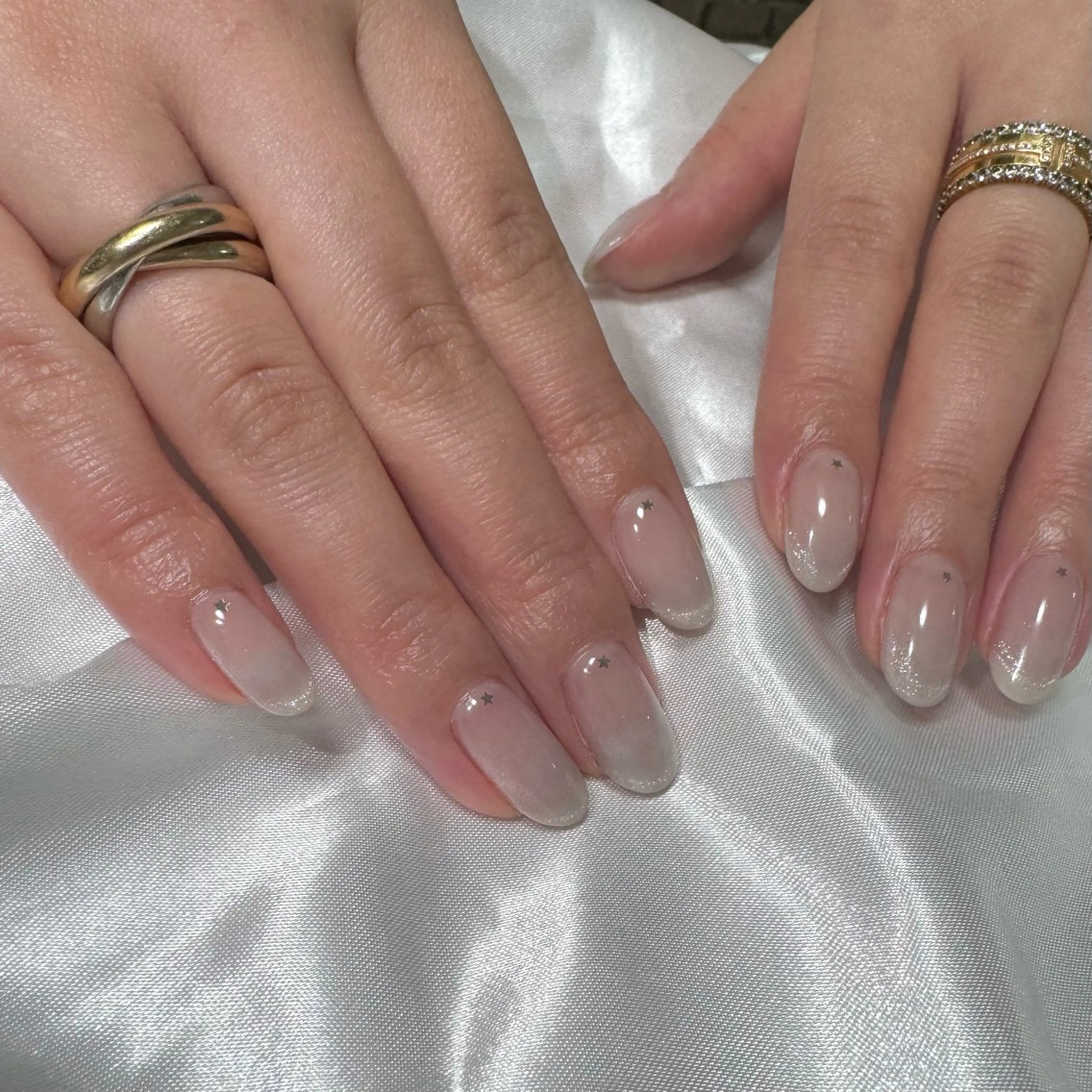 [ハンド] オフありワンカラーorラメグラ パラジェル使用🍀の写真