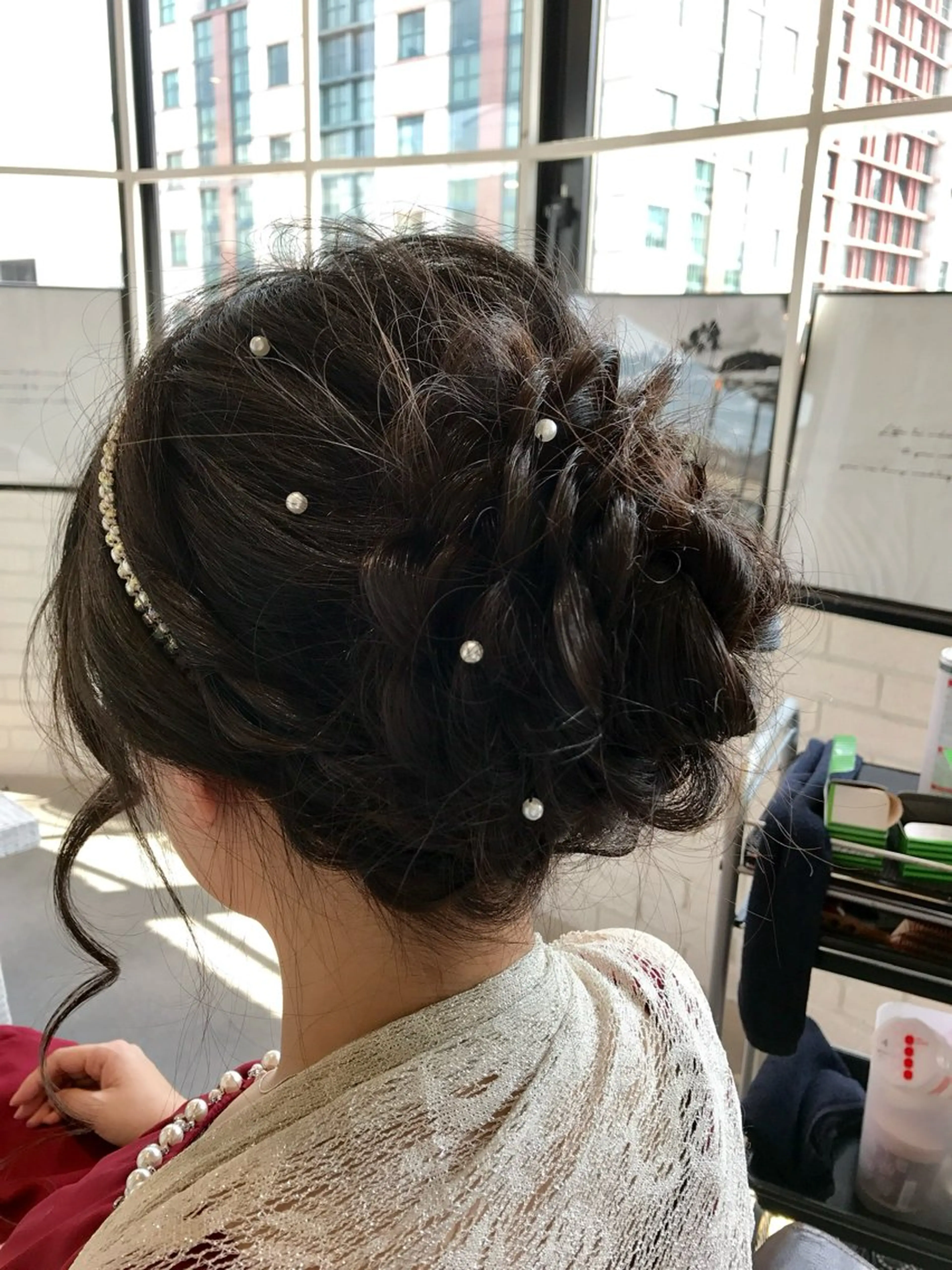 セミロング カラー ヘアアレンジ AUBE hair ales福岡平尾店所属・塚本 昂のヘアスタイル