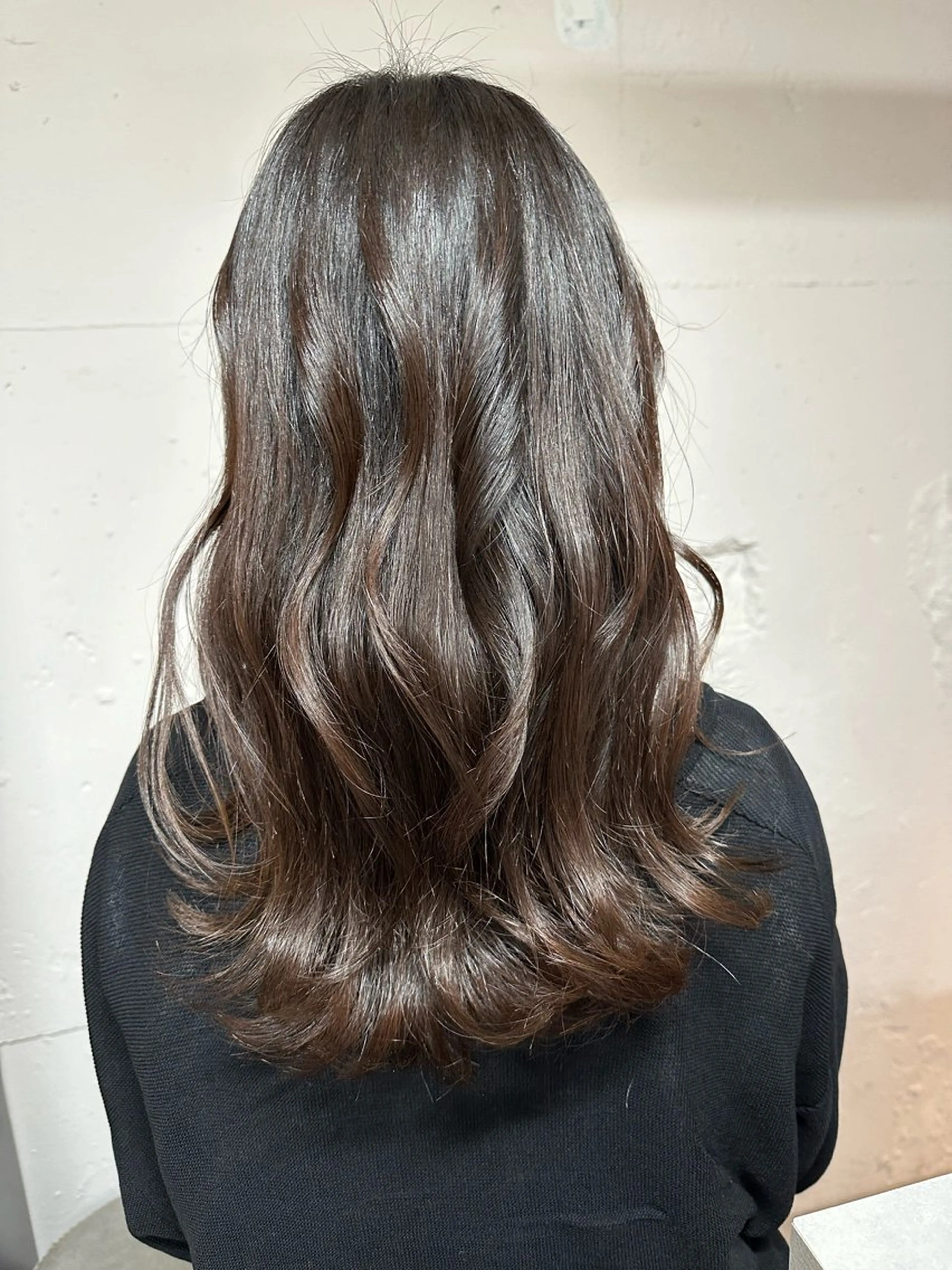 ロング レイヤーカット ロング ハイライト/ ブリーチ😈小倉😈のヘアスタイル