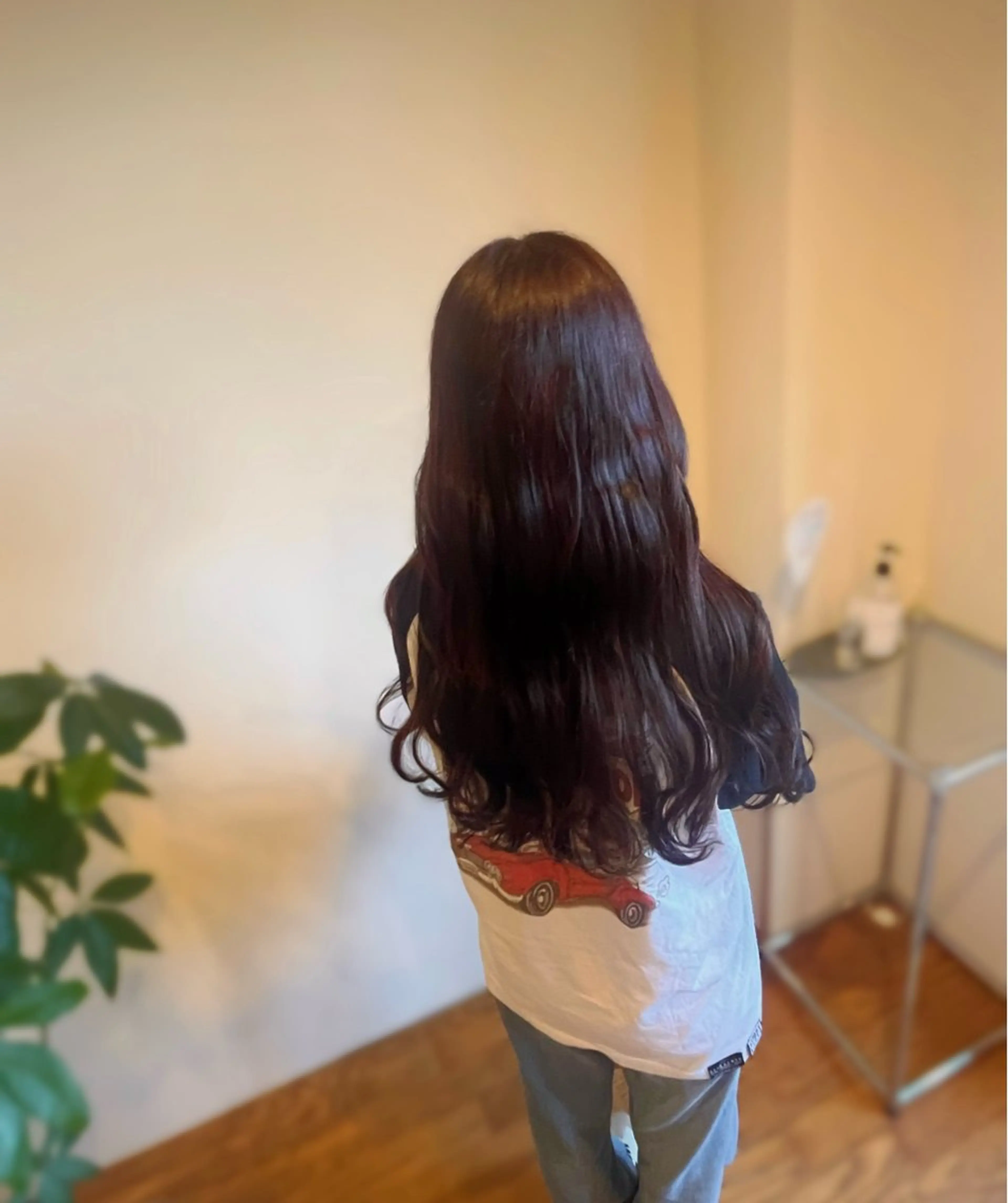 ロング カラー ヘアカラー 朝野 美華/暖色カラーのヘアスタイル