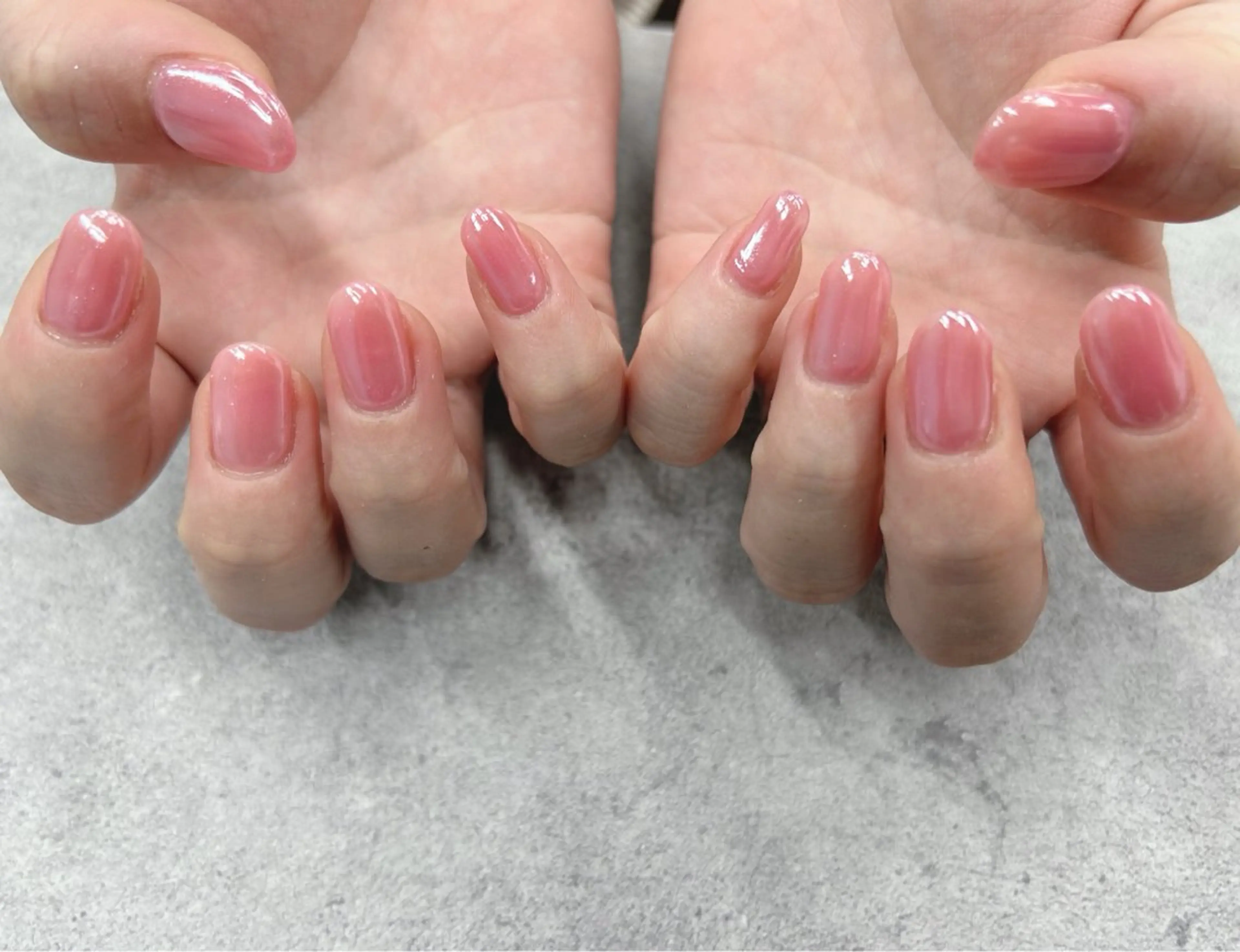 ネイル ミラーネイル ホワイト ハンドネイル Nail Salon agré所属・agré ネイルサロン　アグレのネイルデザイン