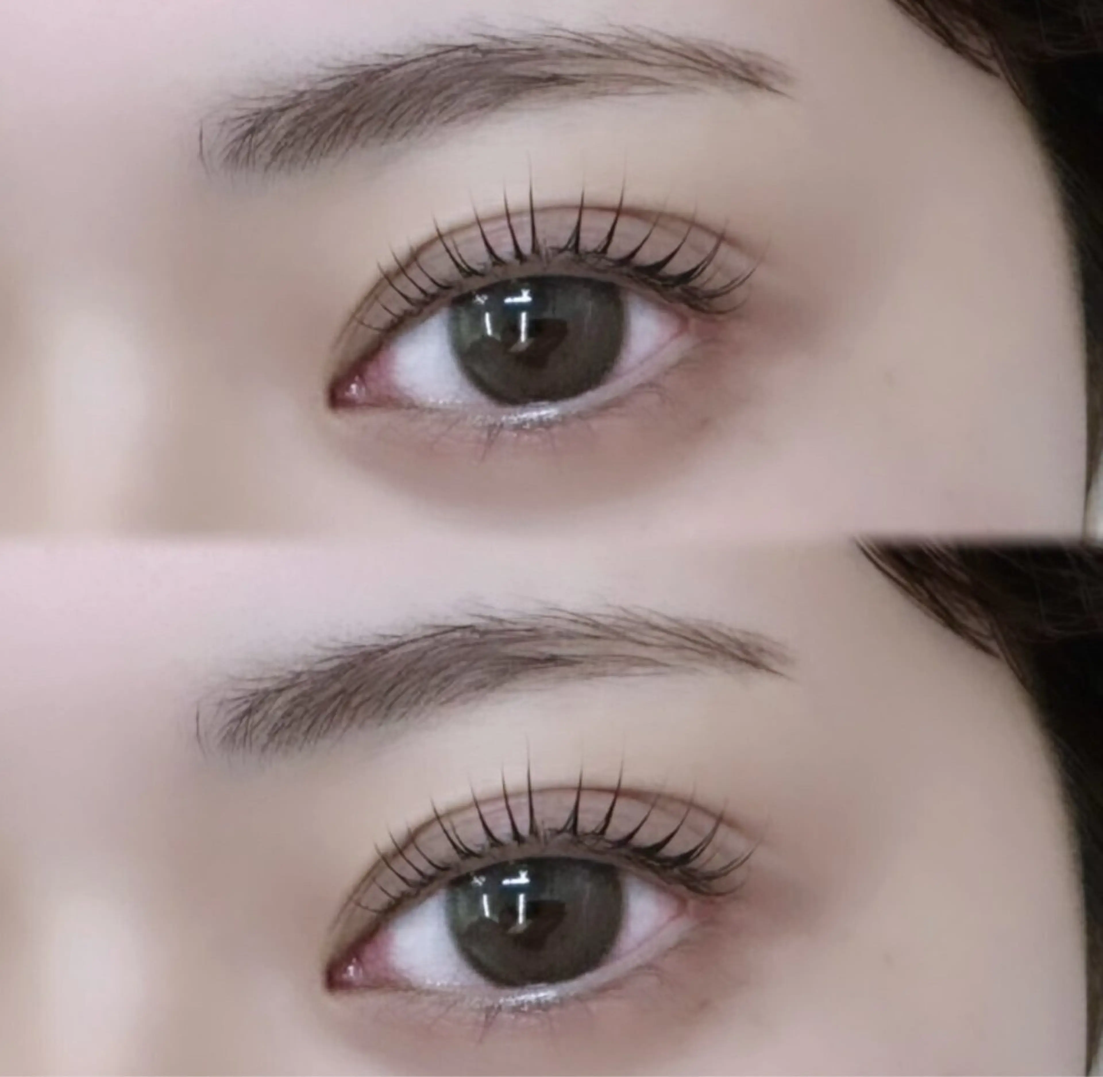 【まつ毛パーマ×眉毛】まつげパーマ(上)+アイブロウWAXの写真