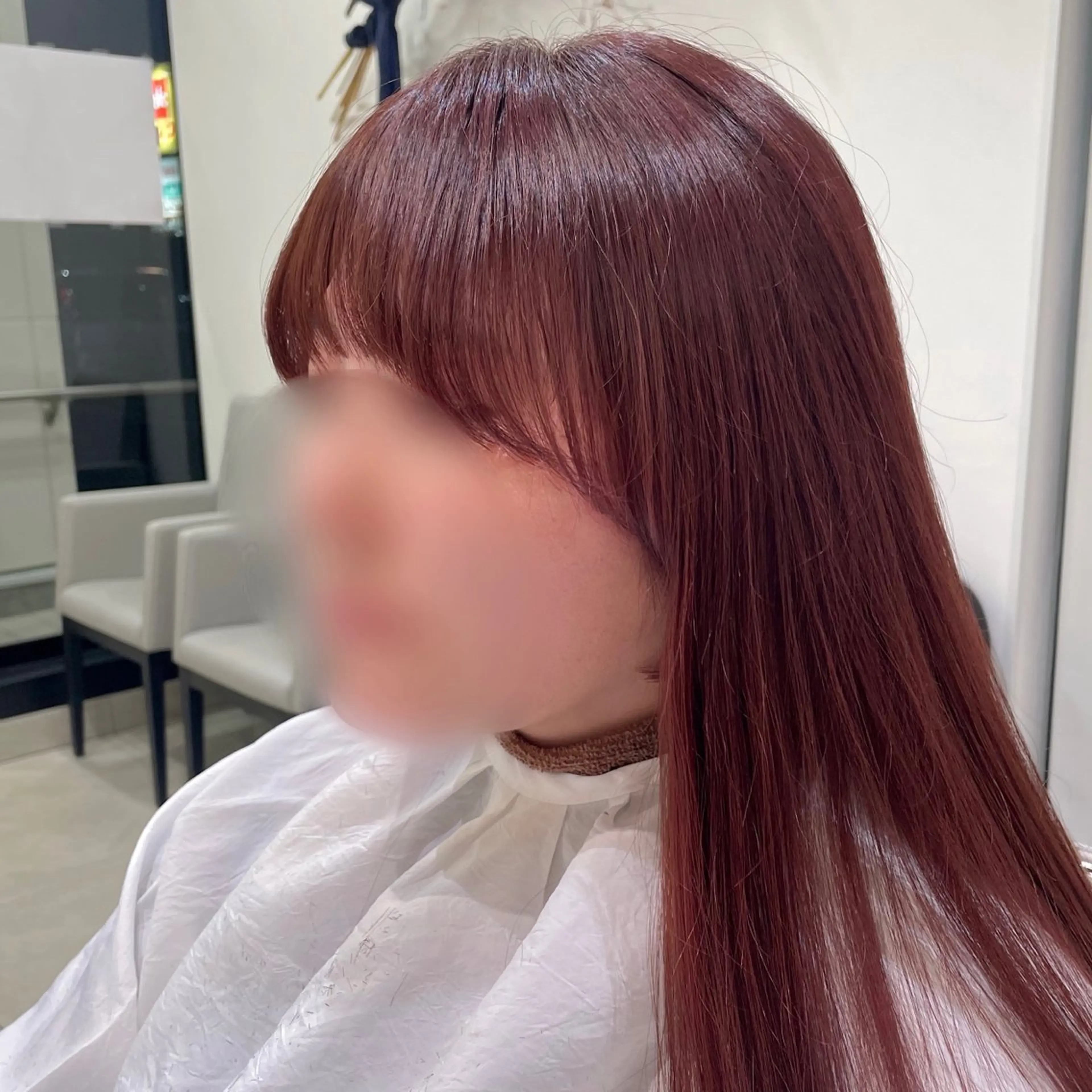 ロング ヘアアレンジ パク・ボミン小野リエ 韓国ハーフ🦊のヘアスタイル