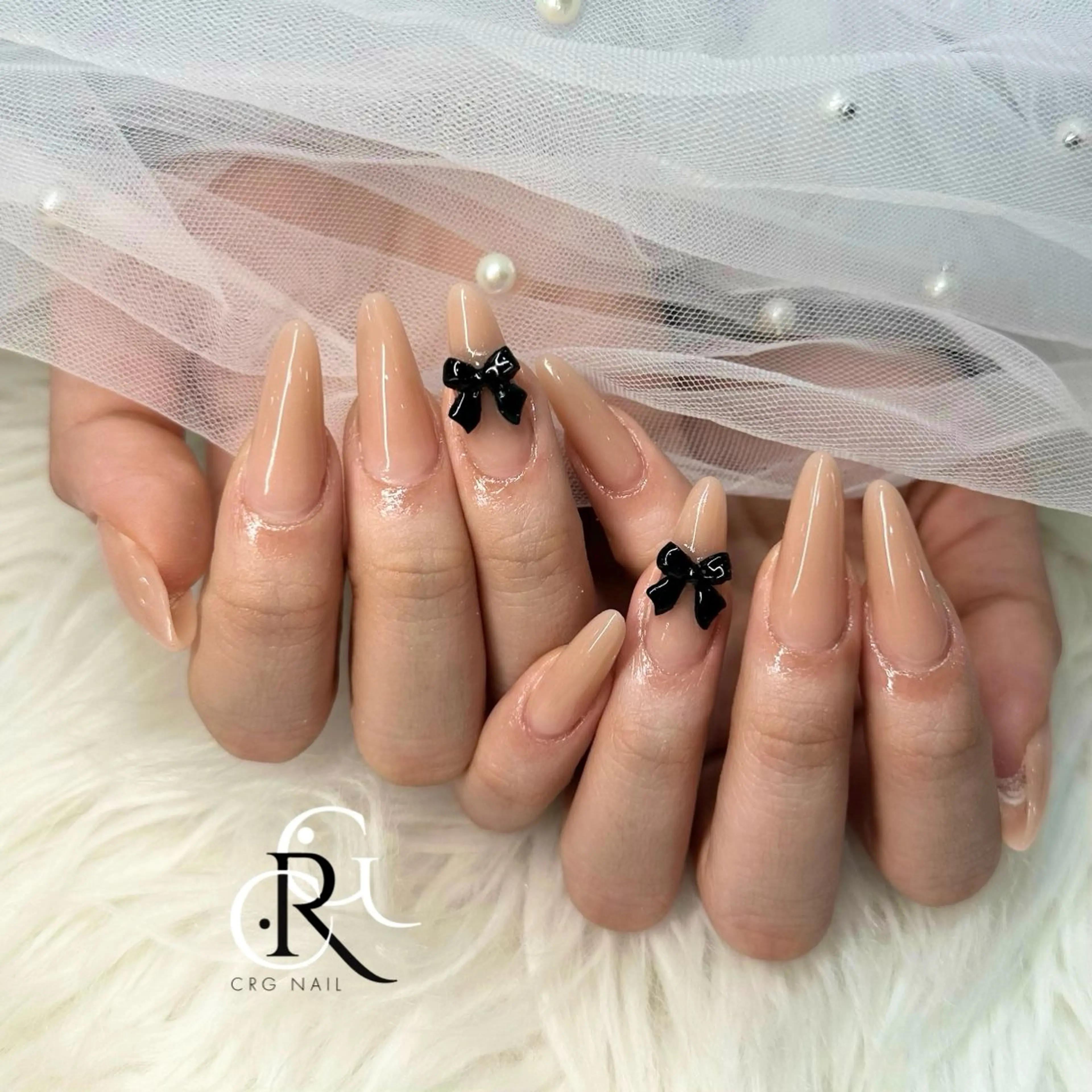 ロング ハンドネイル CRGNAIL TOKOのネイルデザイン