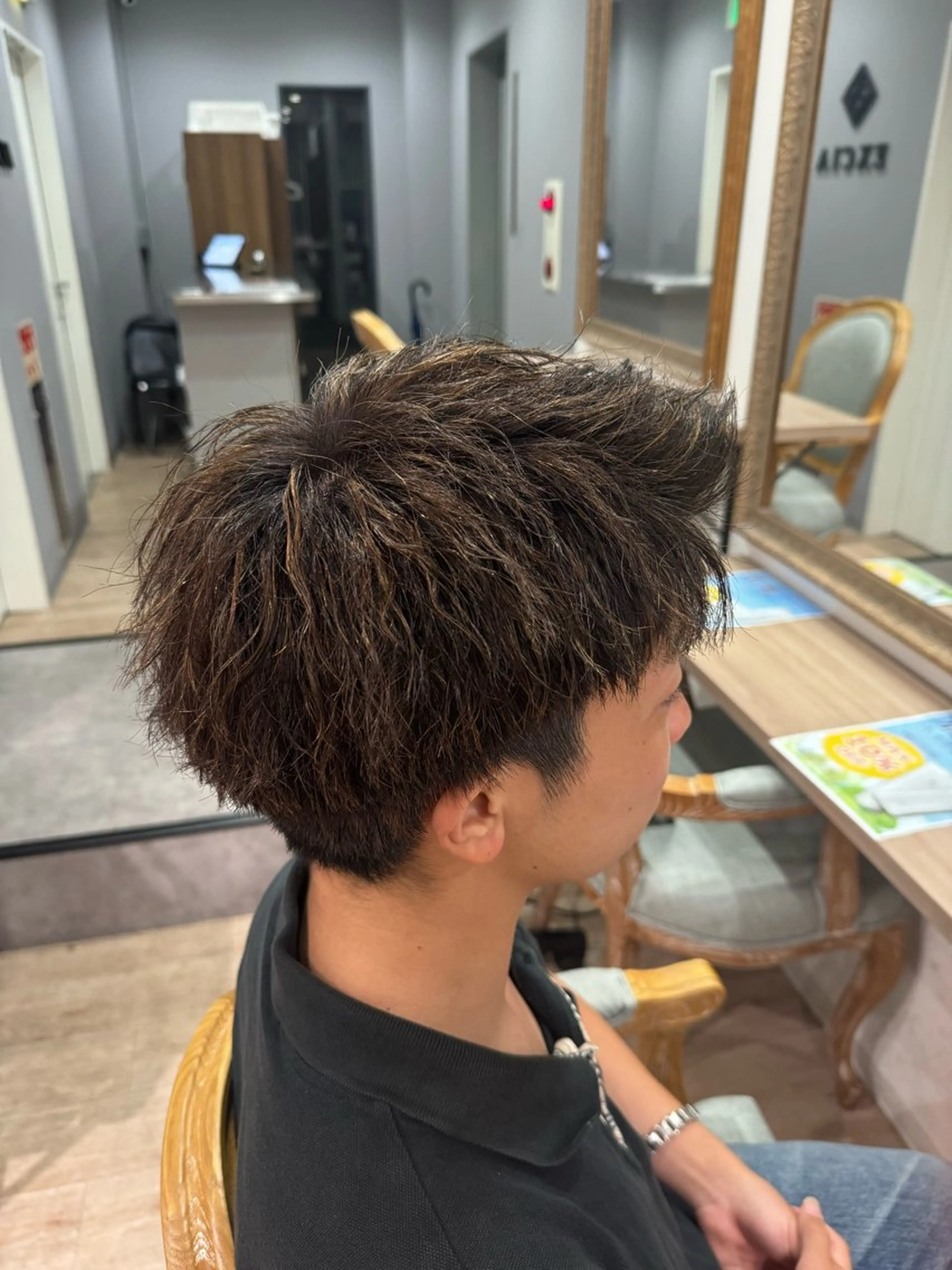 ショート メンズ EXCIA 名古屋店【エクシア】所属・Masahiro💎 メンズ縮毛矯正💎のヘアスタイル