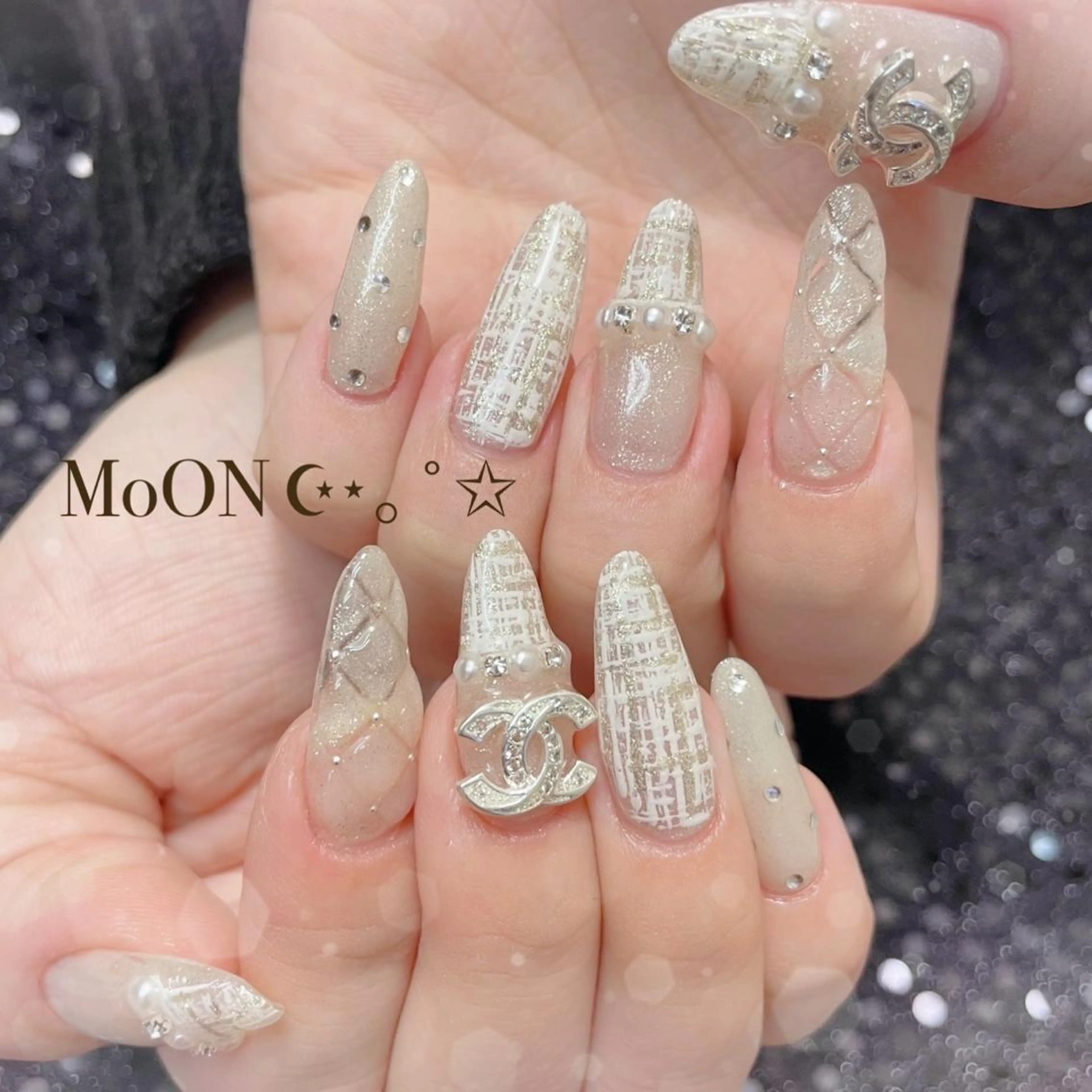 ネイル ハンドネイル ハンドケア MoON...❤︎ MeGuのネイルデザイン