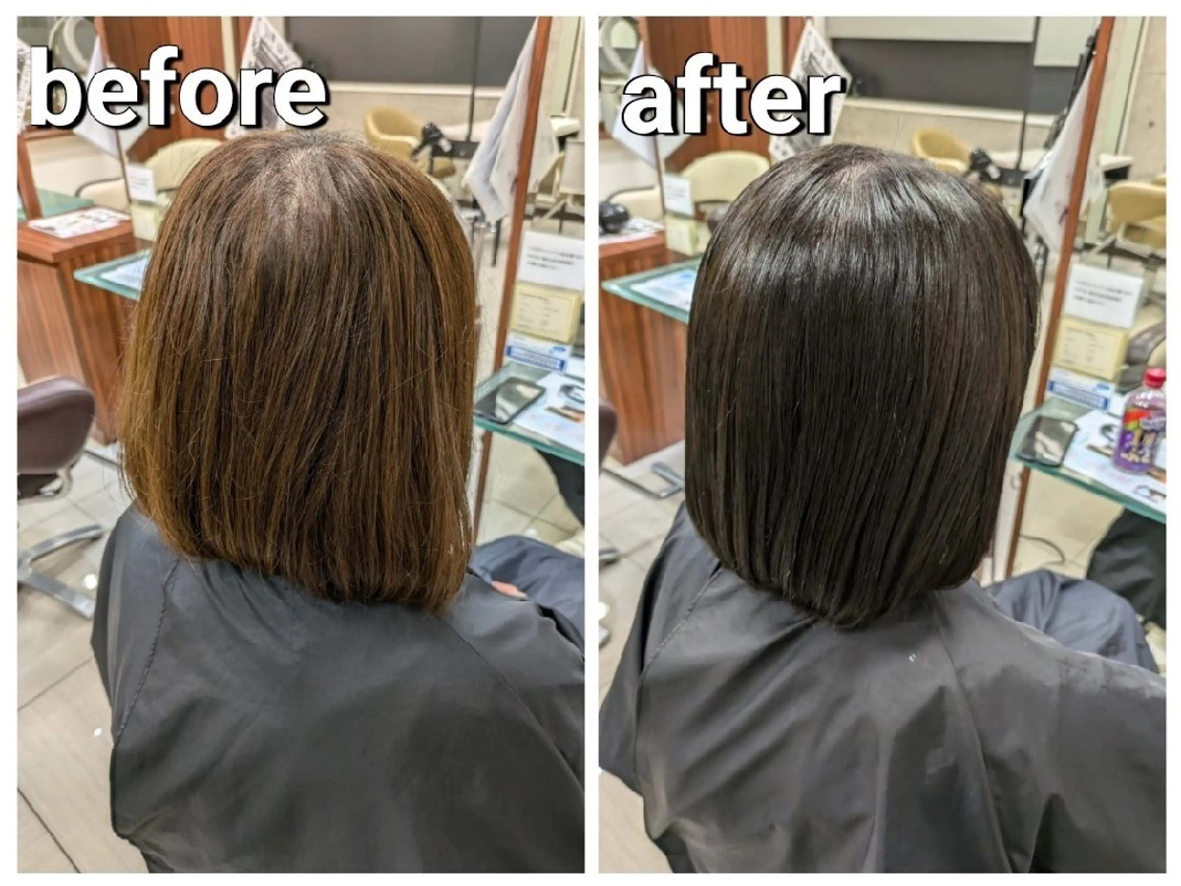 ショート ヘアカラー 小林 凜のヘアスタイル